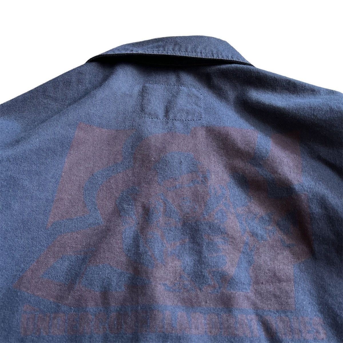 Japanese Brand × Jun Takahashi × Undercover SS02 Haze Undercover Laboratories Navy Work Jacket Size US L / EU 52-54 / 3 - 11 Thumbnail