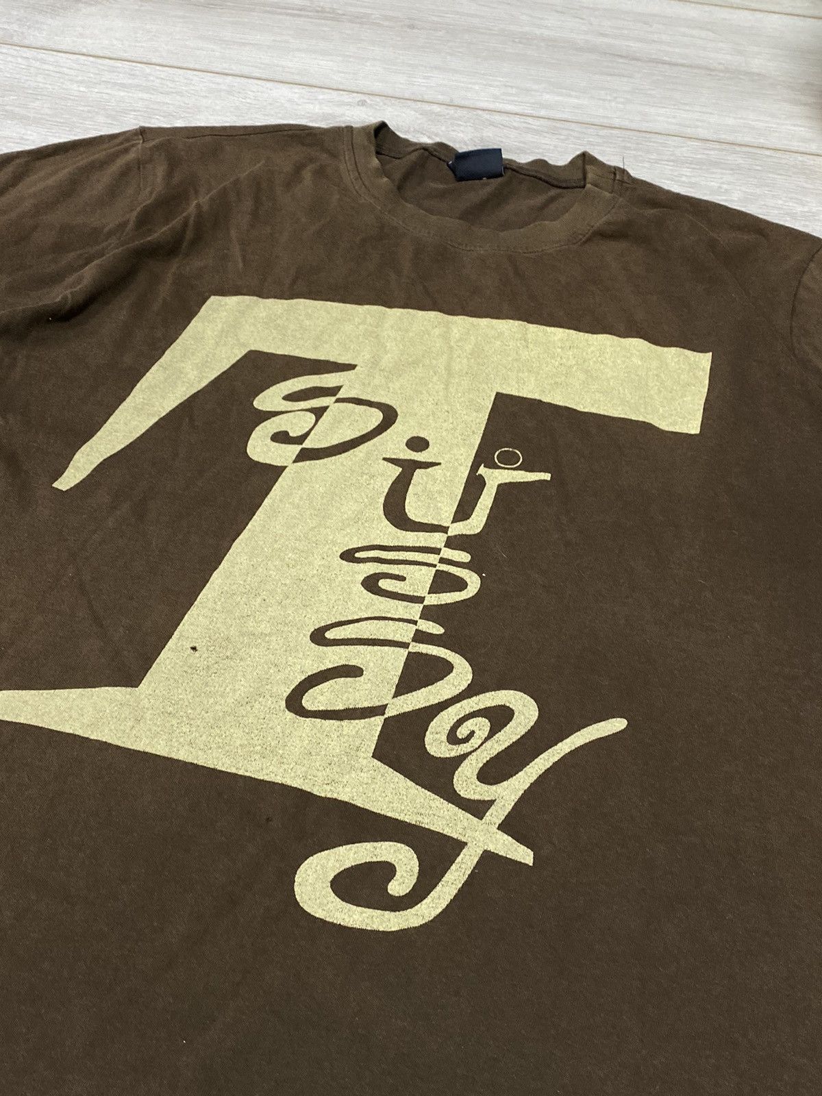 Stussy Stussy crew USA vintage 1990 t-shirt big logo Y2K Size US XL / EU 56 / 4 - 3 Thumbnail