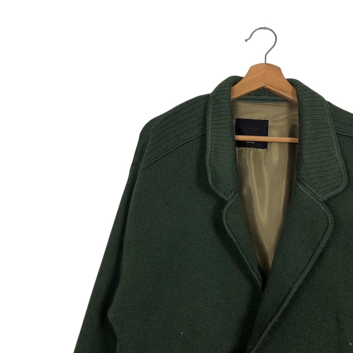 Japanese Brand Vintage GranSignore Double-Breasted Knit Bomber Jacket Size US M / EU 48-50 / 2 - 8 Thumbnail