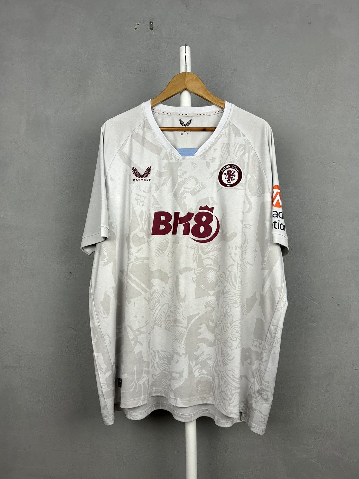 Castore Aston Villa 2023 - 2024 Castore Away Football Shirt Size US XXL / EU 58 / 5 - 1 Thumbnail