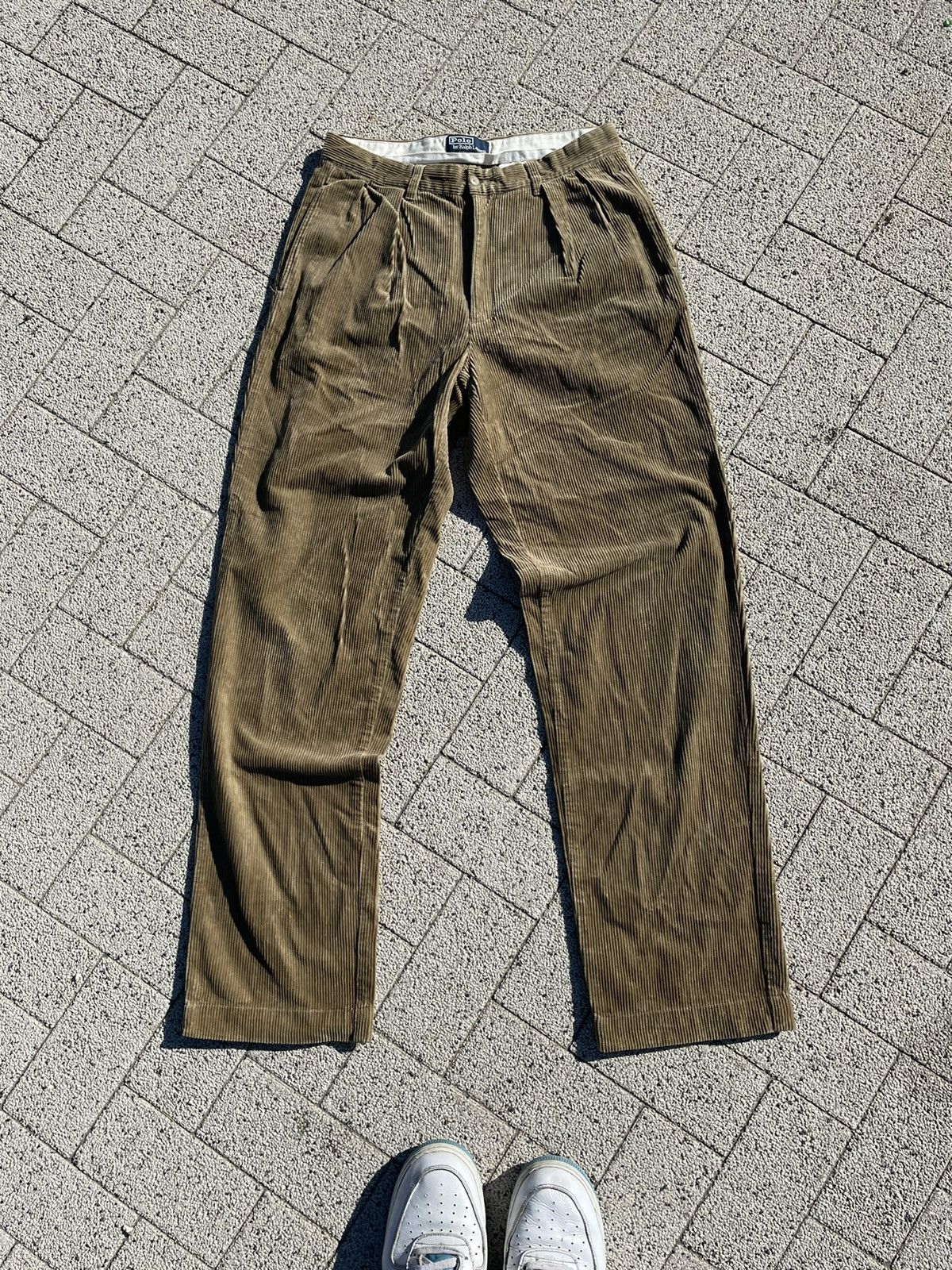 image of Corduroi Club x Polo Ralph Lauren Corduroy Pants Velvet Trousers in Brown, Men's (Size 32)