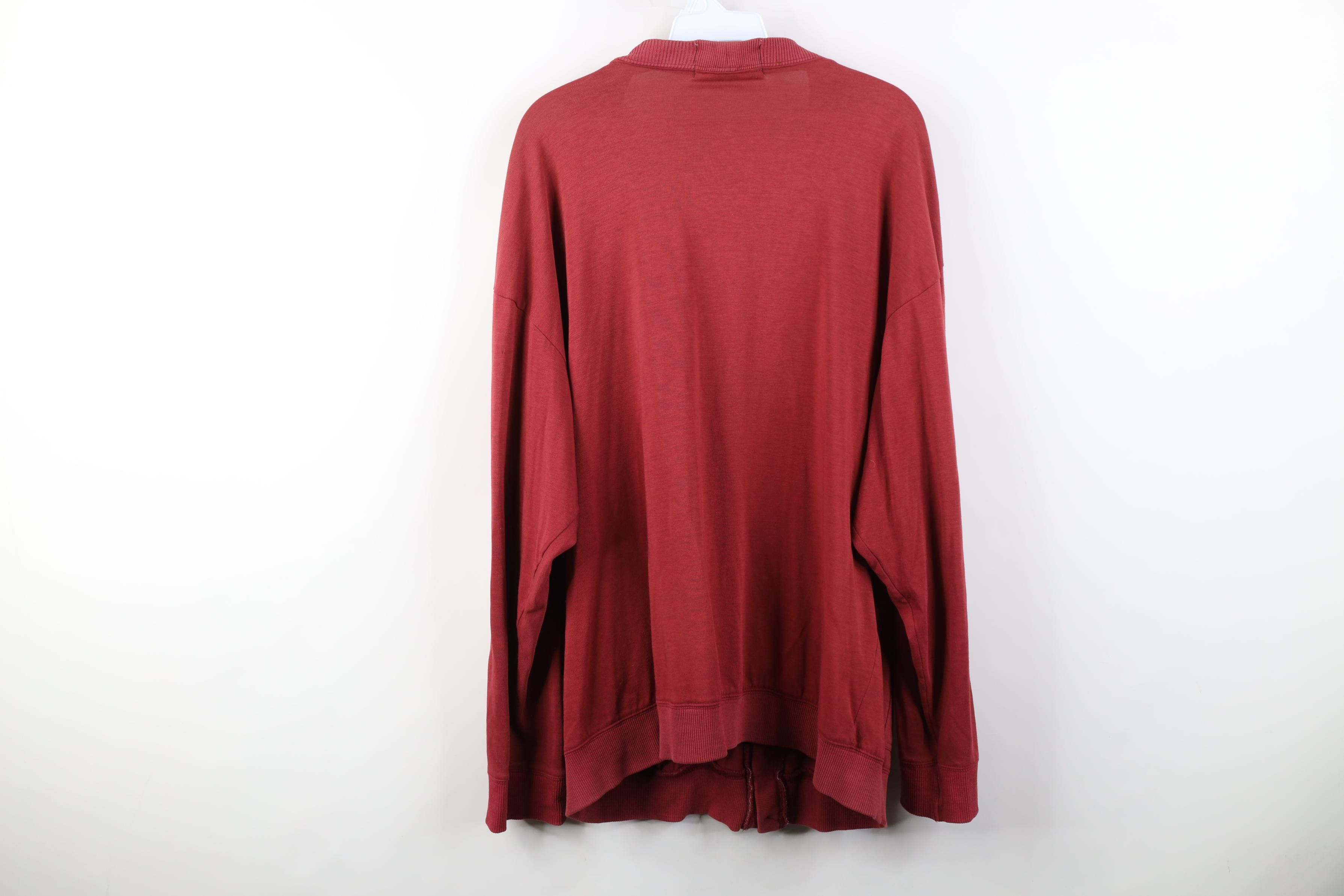 Vintage Vintage 90s Streetwear Lightweight Knit Cardigan Sweater Size US XL / EU 56 / 4 - 13 Thumbnail