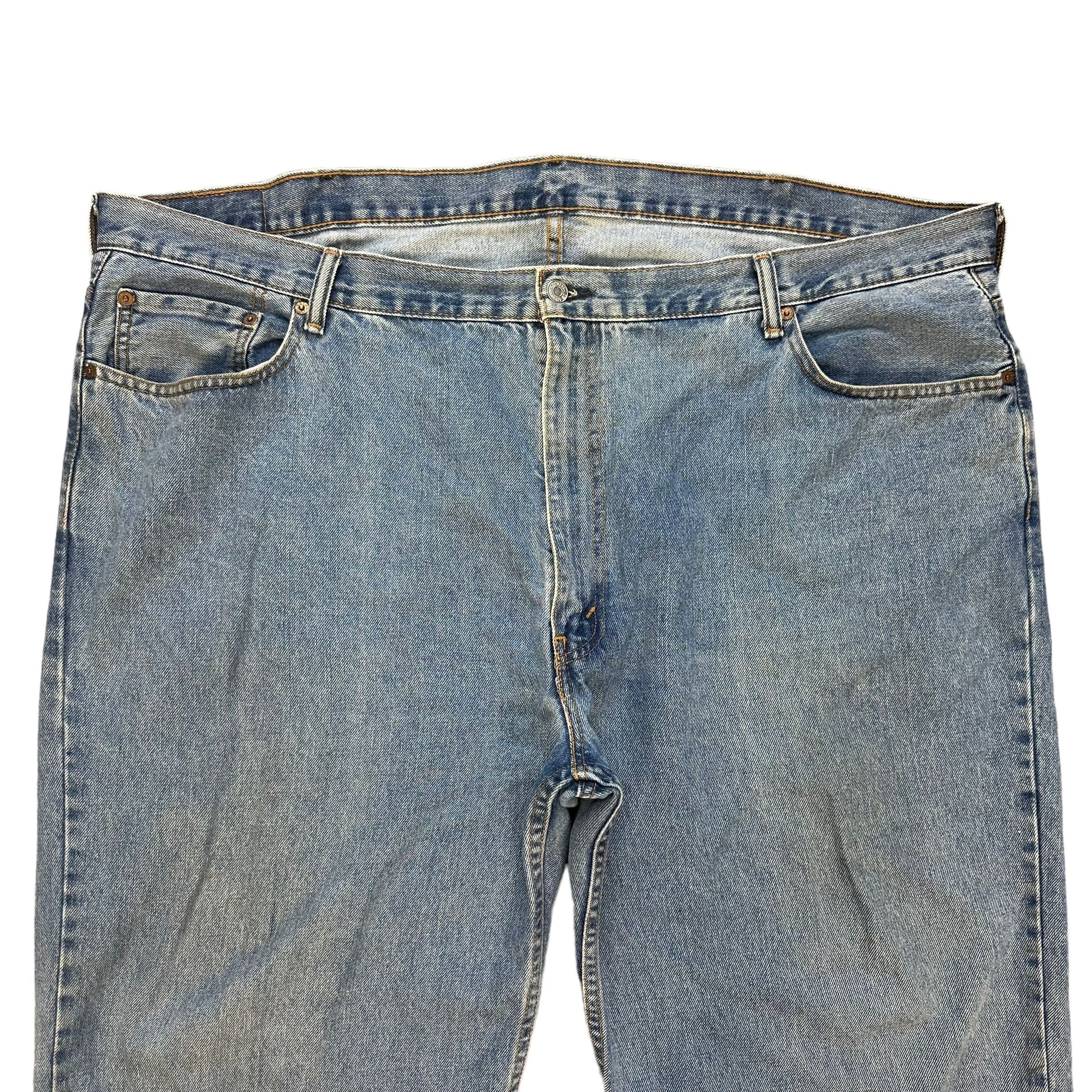 Levi's LEVIS 550 WASHED DENIM PANT SIZE 50X30 #8515-012 Size US 44 / EU 60 - 2 Thumbnail