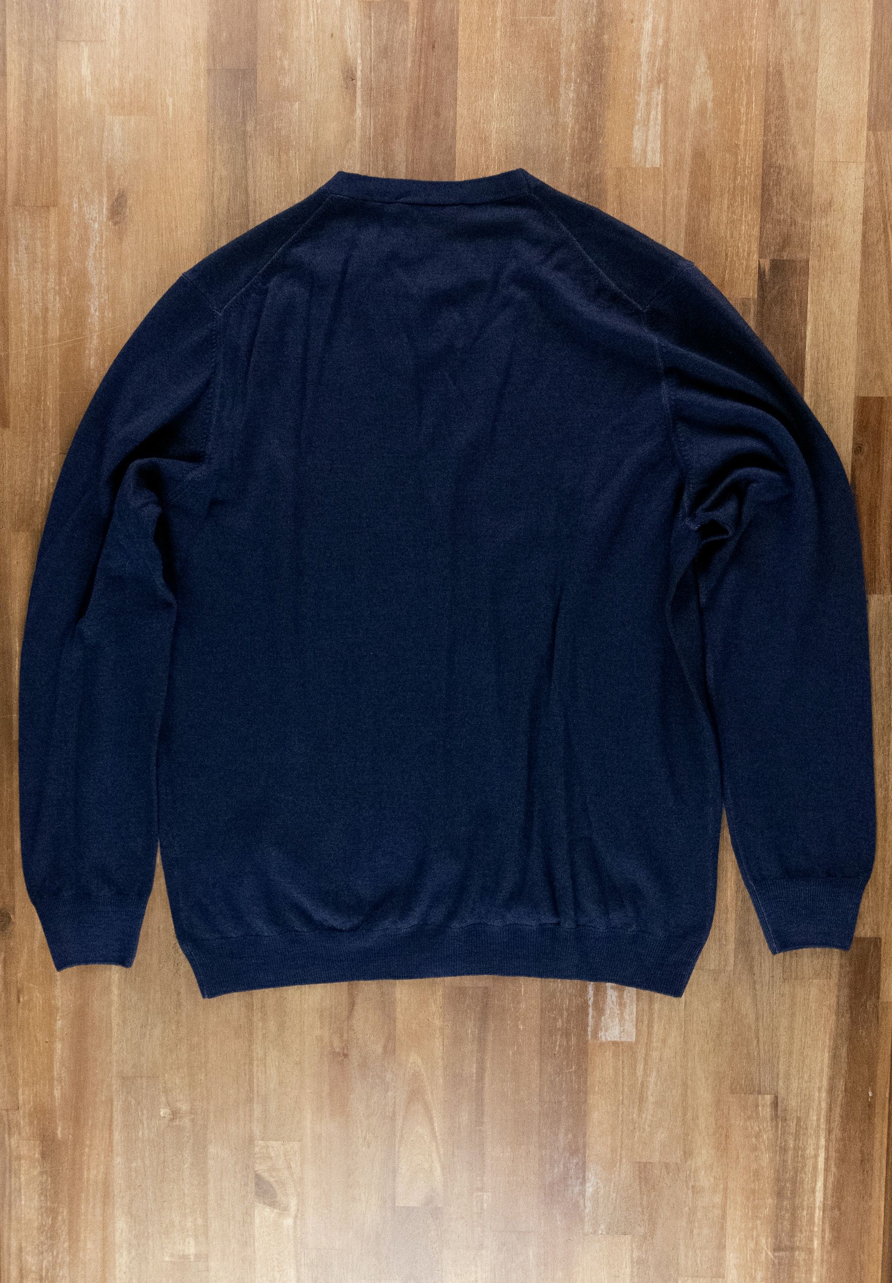 Gran Sasso GRAN SASSO vintage style blue wool cardigan Size 56 / 3XL Size US XXL / EU 58 / 5 - 9 Thumbnail