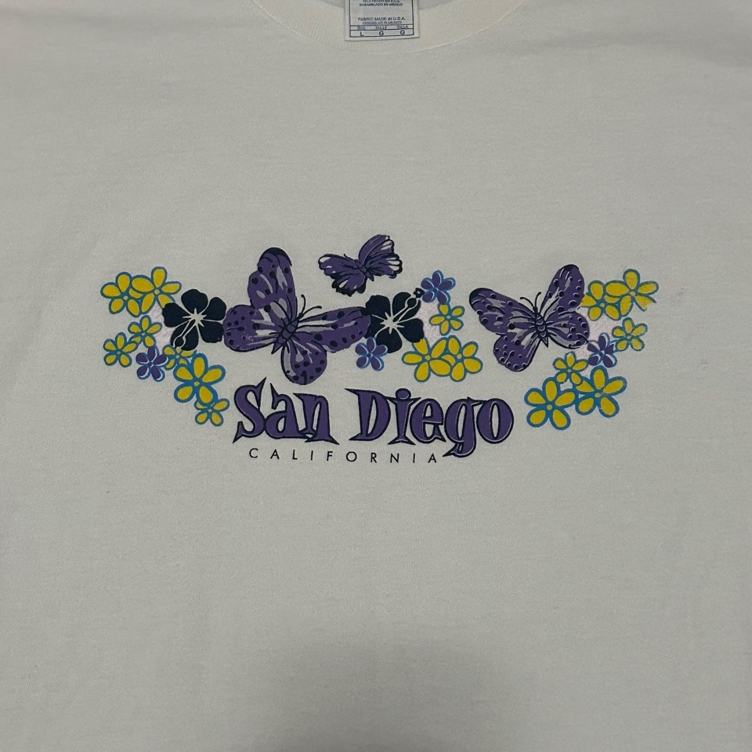 Vintage San Diego all style flower shirt Size US L / EU 52-54 / 3 - 2 Thumbnail
