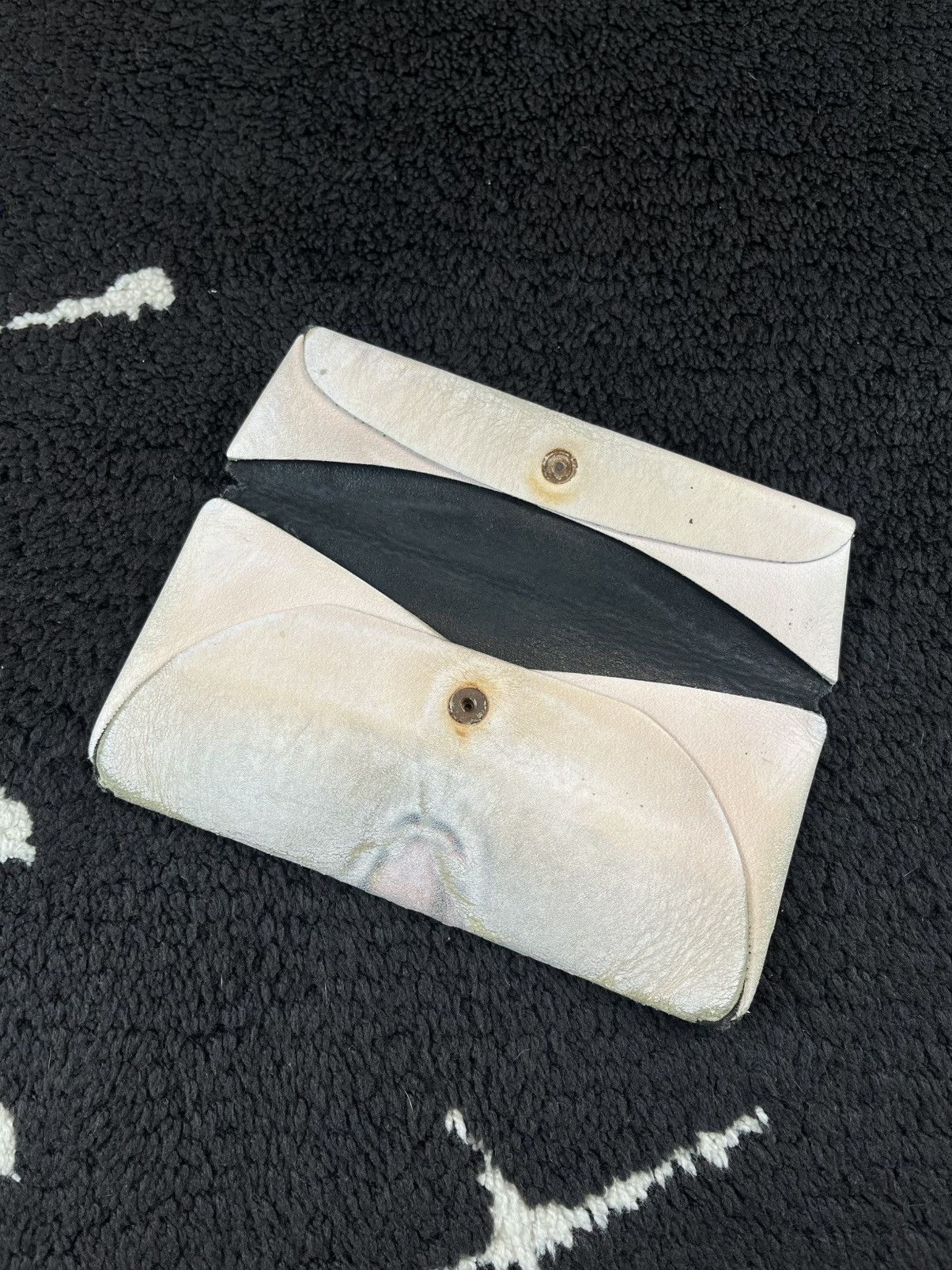 Maison Margiela FW08 Margiela Airbrushed Wolf Snap Pouch Wallet Fox Tiger Size ONE SIZE - 4 Thumbnail