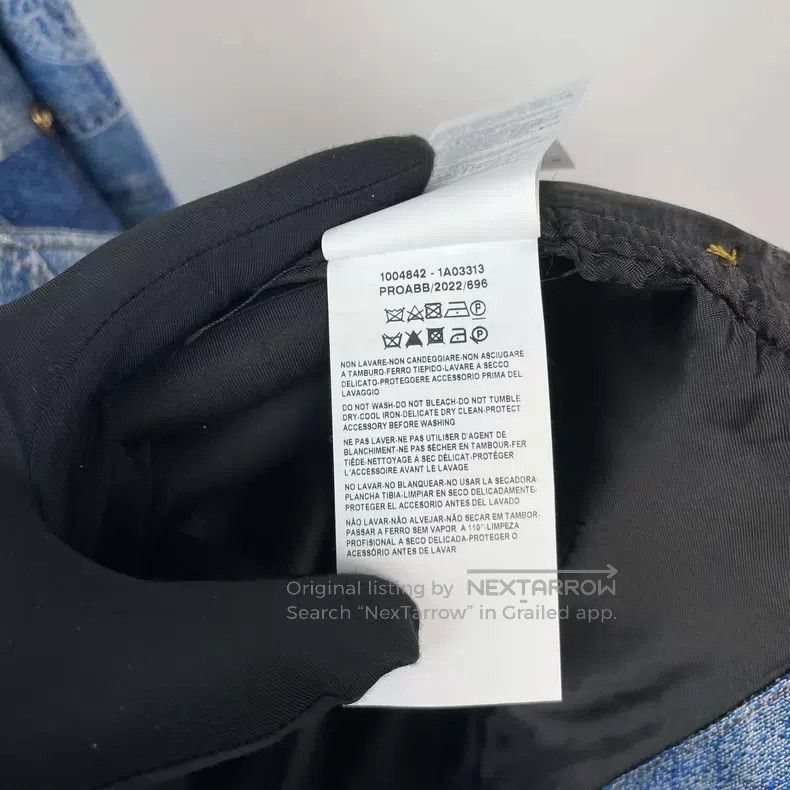 Versace Versace Co-branded denim jacket Size US XXL / EU 58 / 5 - 7 Thumbnail
