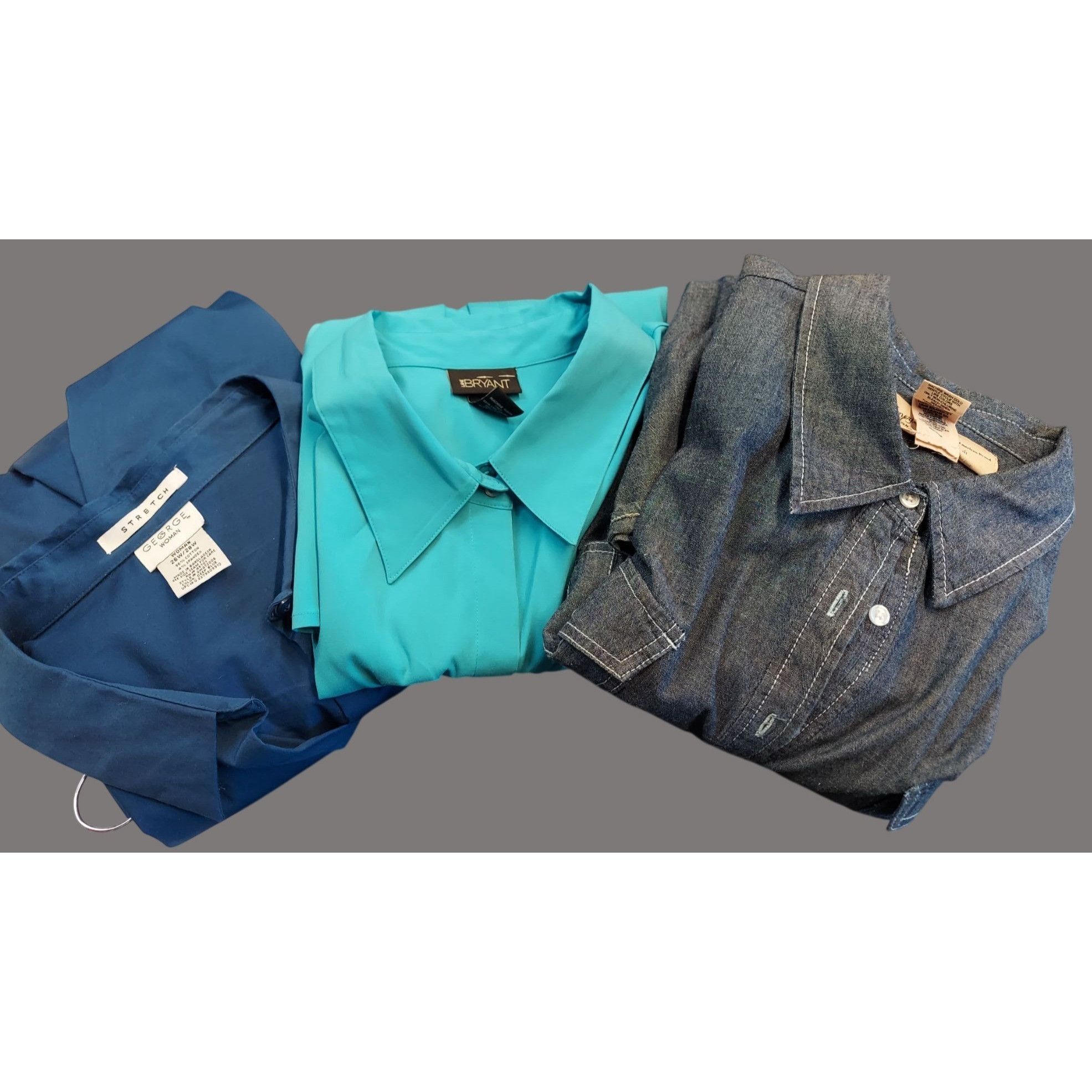 Other Three Womens Plus Size Shirts Bundle 3X-4X Q02 S Size 3XL / US 20-22 - 2 Thumbnail