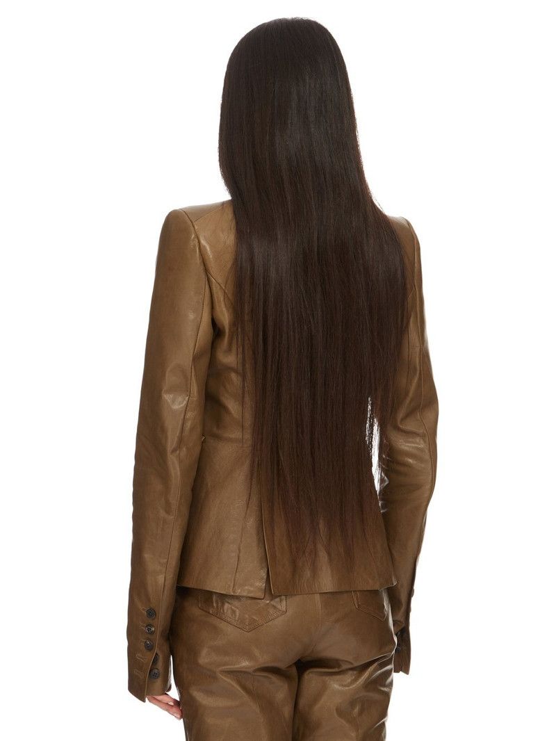 Rick Owens o1y0126 Blazer in Brown Size S / US 4 / IT 40 - 3 Thumbnail