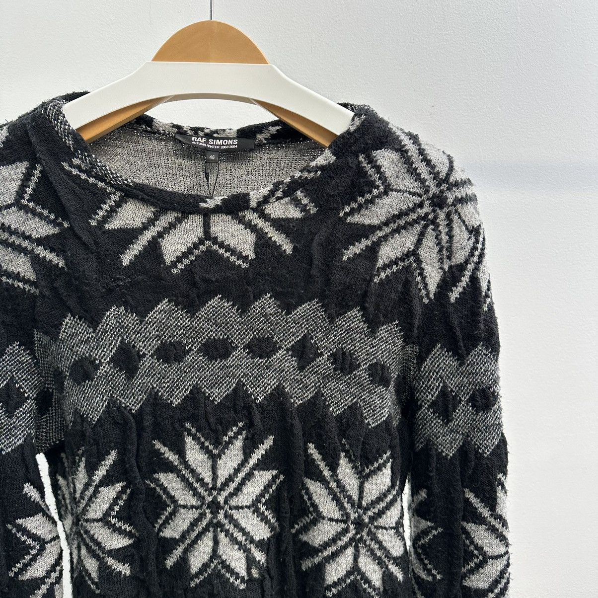 Raf Simons Raf Simons Geometric AW2003-2004 Sweater Size US M / EU 48-50 / 2 - 2 Thumbnail