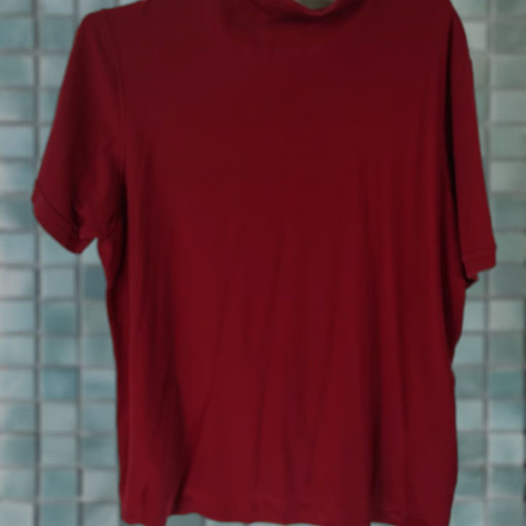 Vintage Bristol & Bull Mens Casual Regular Red Button-Down Polo Shirt Size 3XLT Size US XXL / EU 58 / 5 - 1 Thumbnail