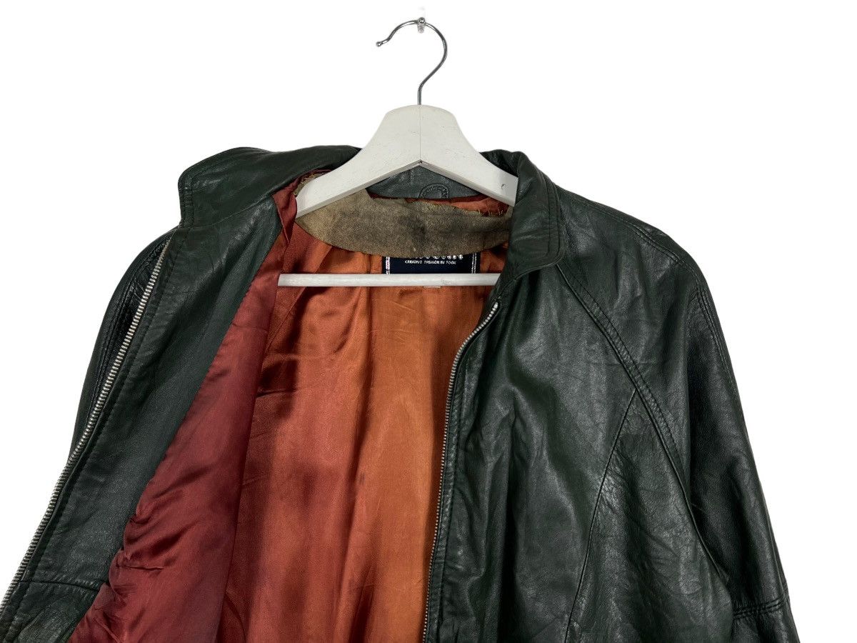 Japanese Brand 🔥 VINTAGE JHA JHA RIDER MOTO LEATHER JACKET Size US S / EU 44-46 / 1 - 12 Thumbnail