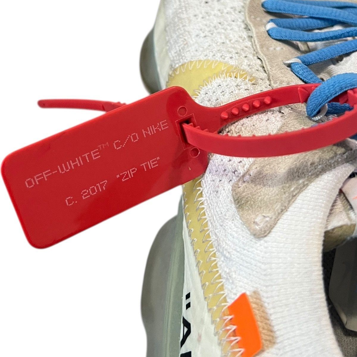 Nike × Off-White OFF-WHITE 2017 Virgil Abloh × NIKE AIR VAPORMAX "THE TEN" Size US 8.5 / EU 41-42 - 7 Thumbnail