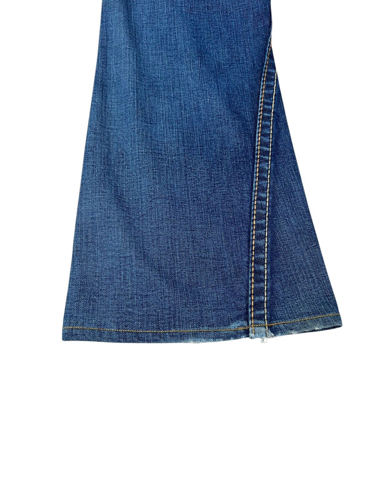 True Religion VTG Y2K True Religion Rainbow Joey Denim Super Flare Jeans Size US 33 - 17 Thumbnail