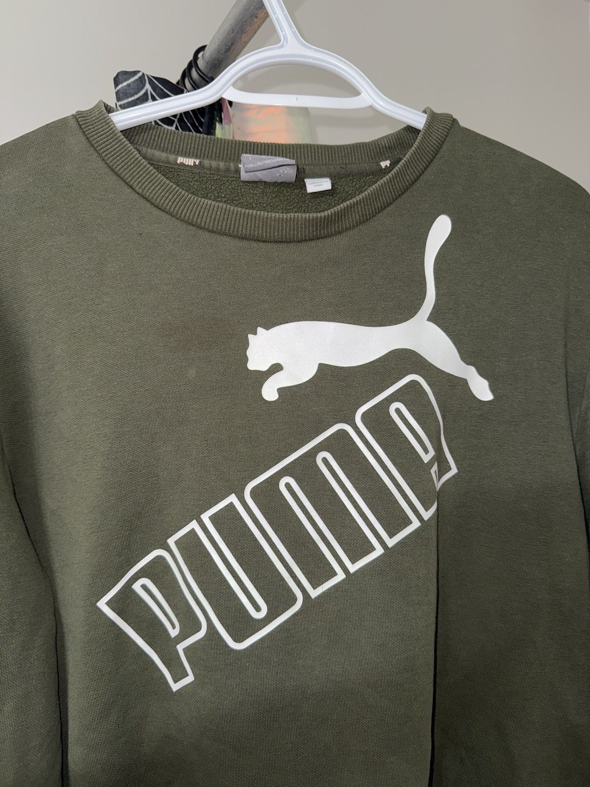 Puma Puma sweatshirt green Size US L / EU 52-54 / 3 - 3 Thumbnail