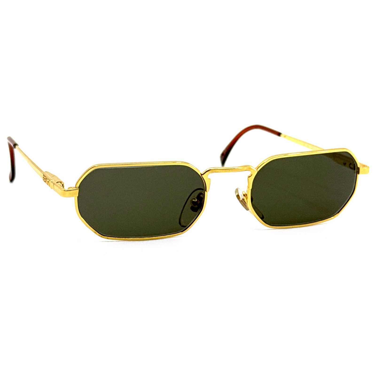image of Fendi Vintage Eyeglasses F15 Col.261 Authentic in Gold, Women's