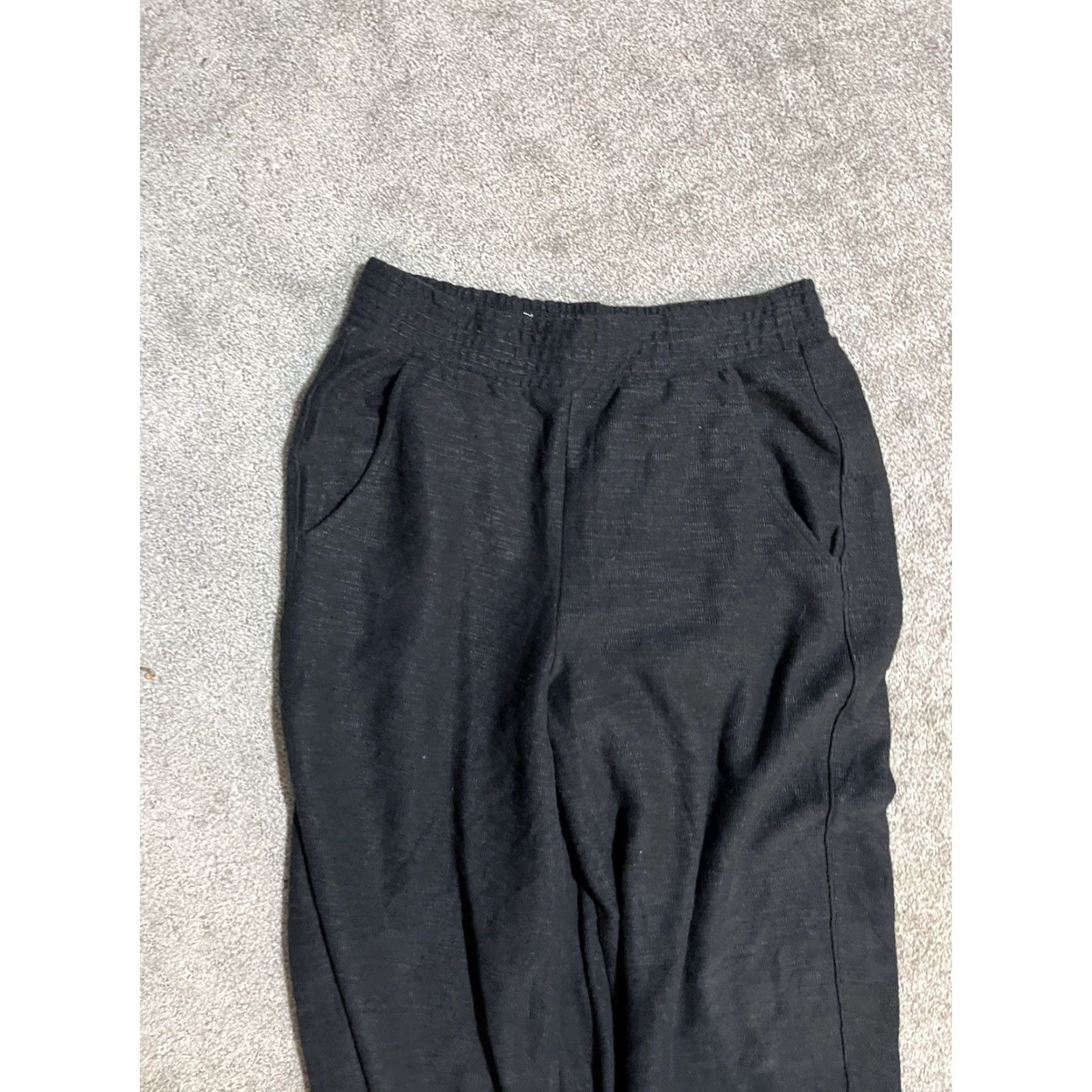 Old Navy Old Navy So Comfy Black wide leg sweatpants Womens XS Size 26" / US 2 / IT 38 - 2 Thumbnail