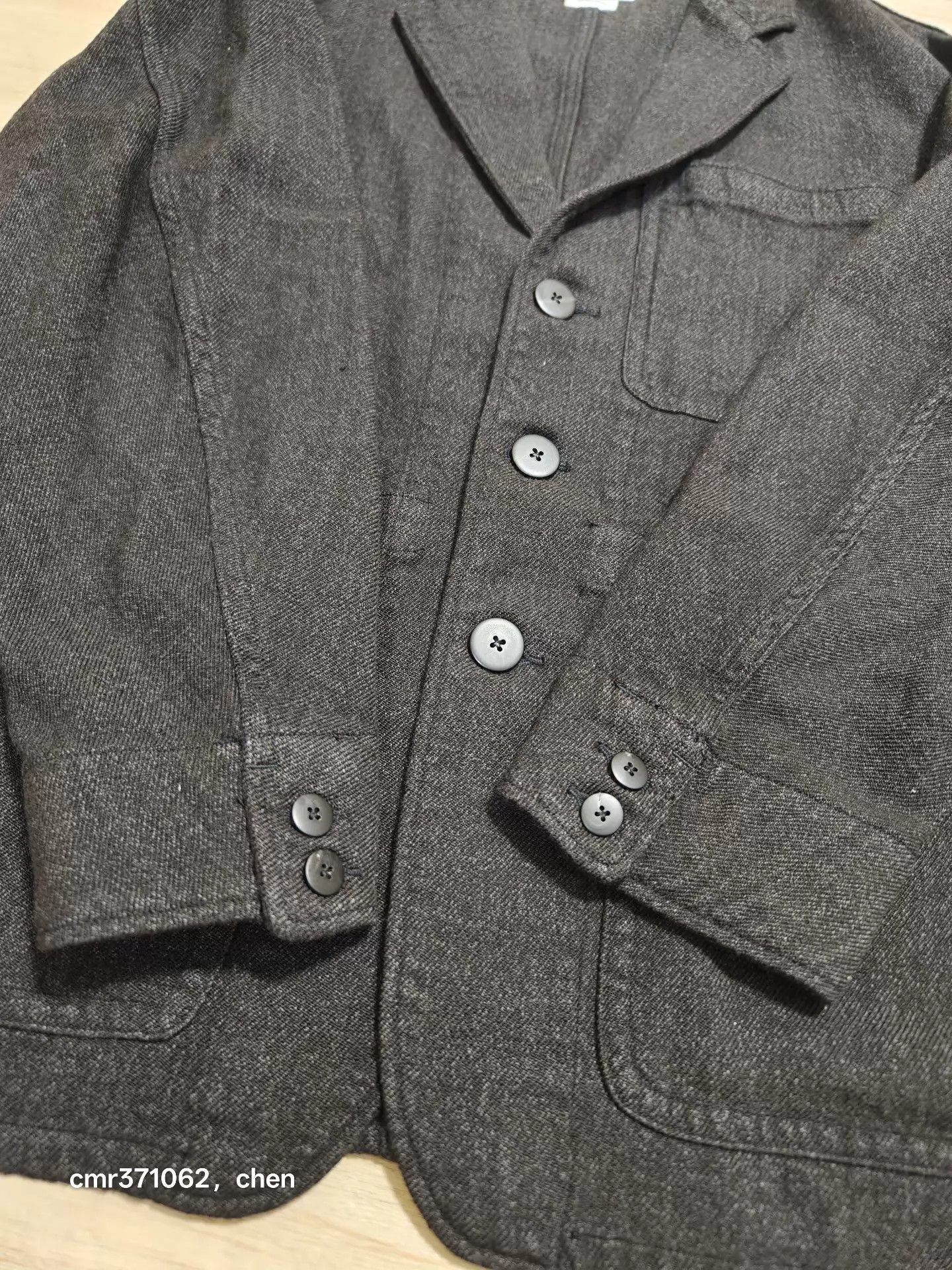 Visvim VISVIM 26SS RAILWOOD JKT Wool & Hemp Twill Jacket Size US M / EU 48-50 / 2 - 4 Thumbnail