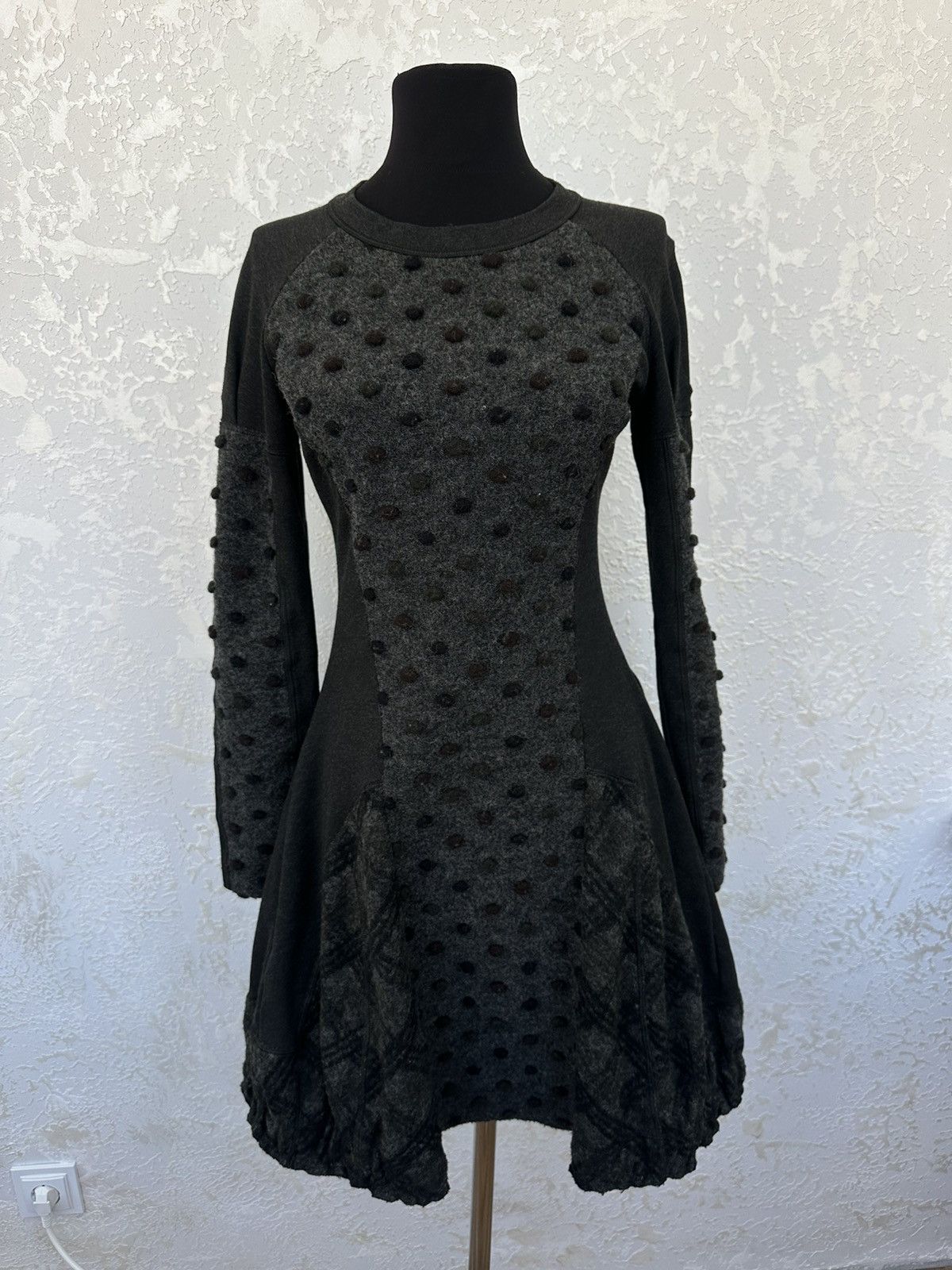 Other mid length dress HIGH Grey size 40 IT in Polyester Size S / US 4 / IT 40 - 1 Thumbnail