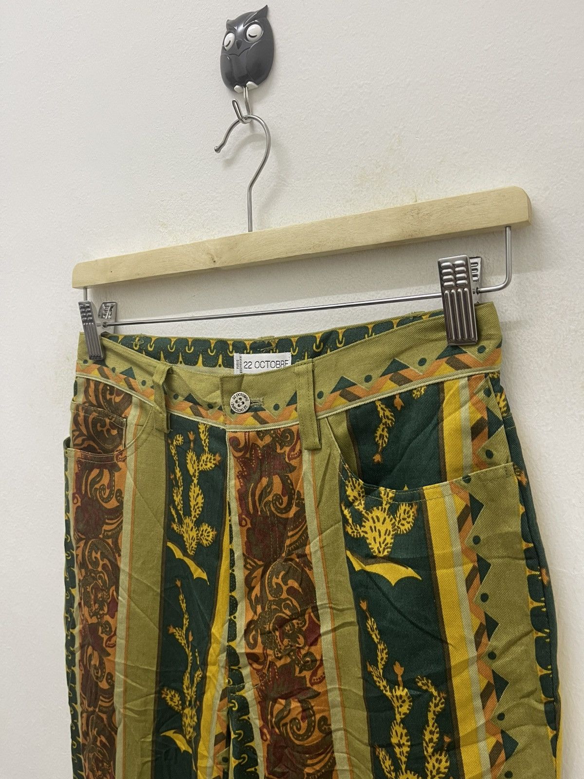 Japanese Brand Rare 22 OCTOBRE Paris Bruxelles Pant Size 26" / US 2 / IT 38 - 5 Thumbnail