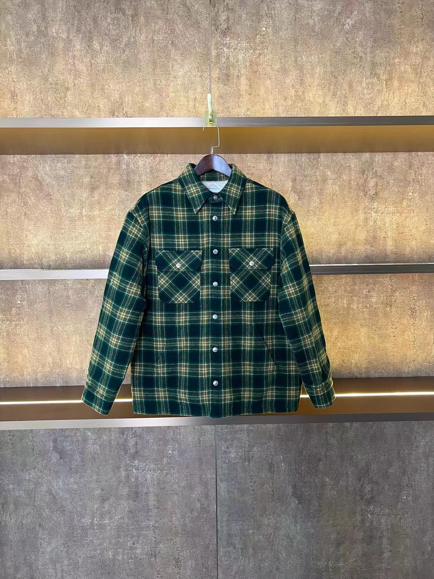 Celine Celine Wool Plaid Cotton Jacket Size US S / EU 44-46 / 1 - 1 Thumbnail