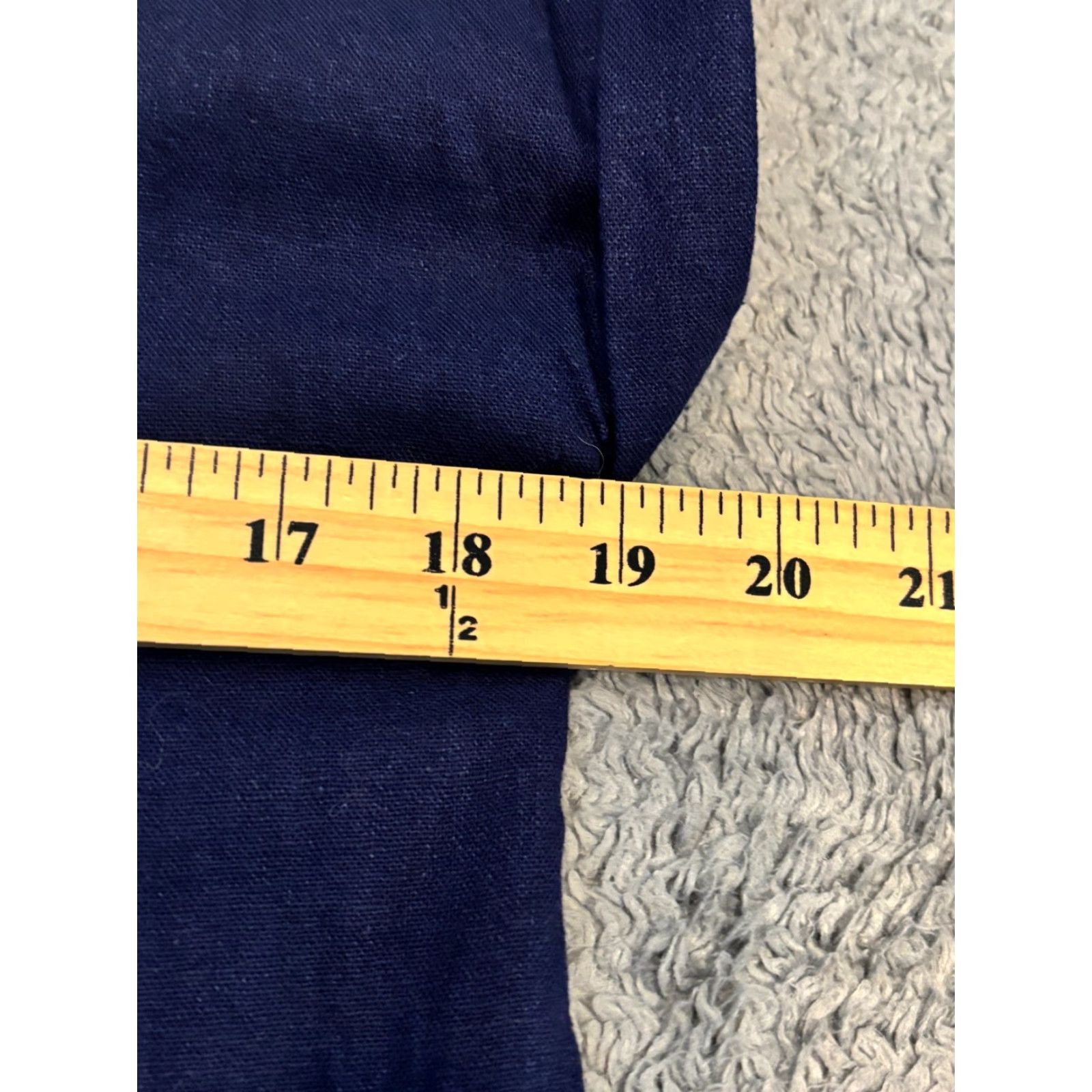 Jones New York Jones New York Sheath Dress Womens PS Petite Small Navy Blue Linen Blend S/S Size S / US 4 / IT 40 - 3 Thumbnail