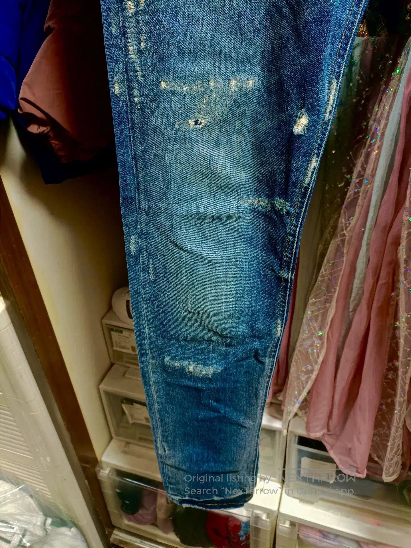 Dolce & Gabbana Dolce & Gabbana 14GOLD Distressed Jeans. Size US 30 / EU 46 - 4 Thumbnail