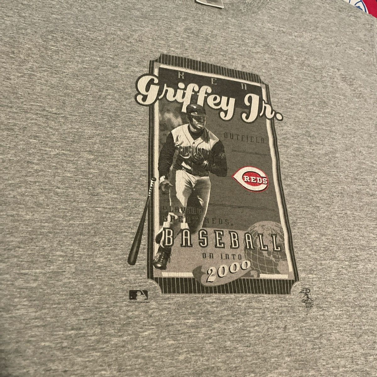 MLB × Pro Player × Vintage Vintage MLB 2000 Ken Griffey Jr Cincinnati Reds Baseball Tee Size US L / EU 52-54 / 3 - 2 Thumbnail