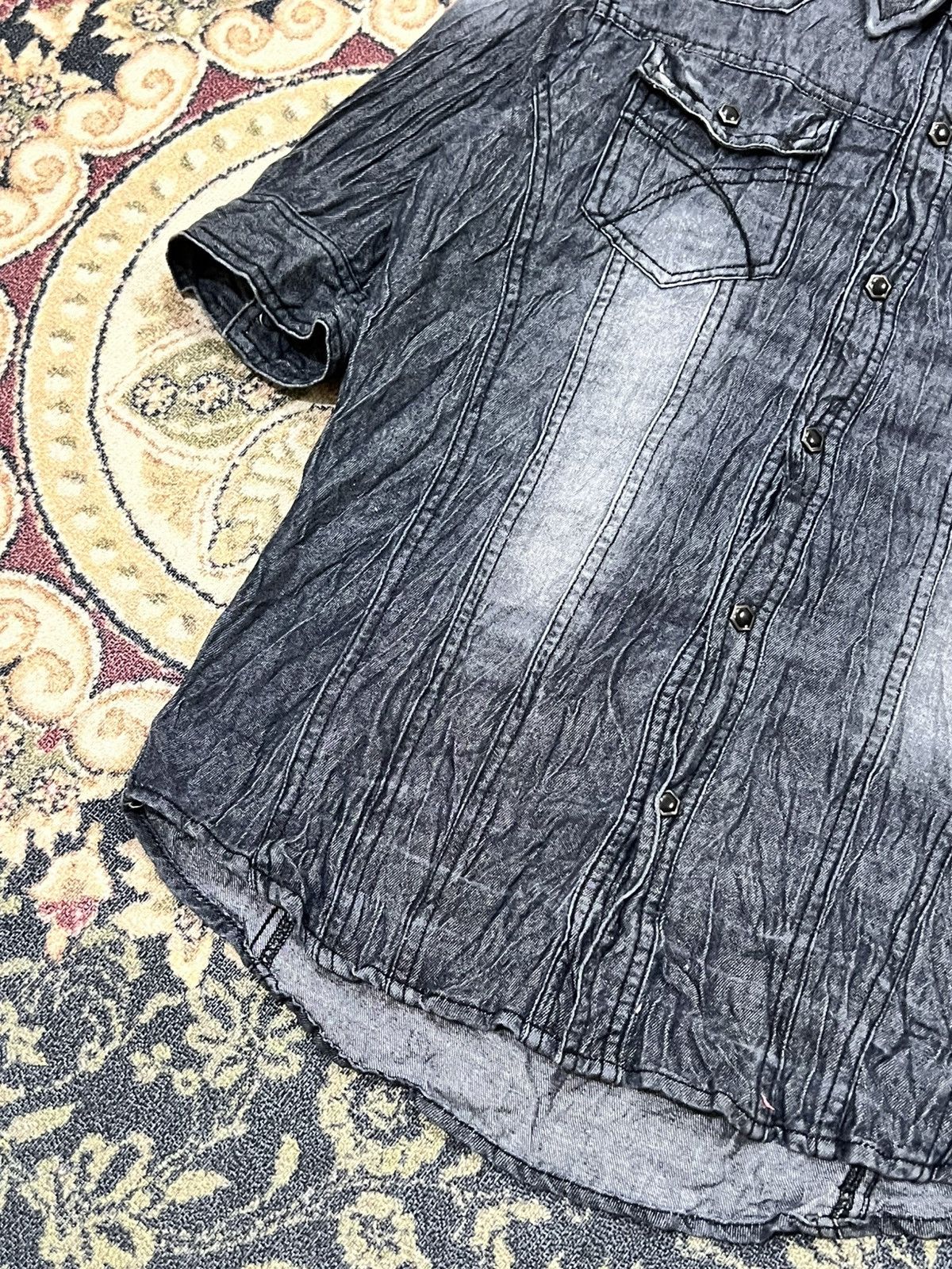 In The Attic In The Attic Synchronous Denim Button Shirt Size US S / EU 44-46 / 1 - 8 Thumbnail