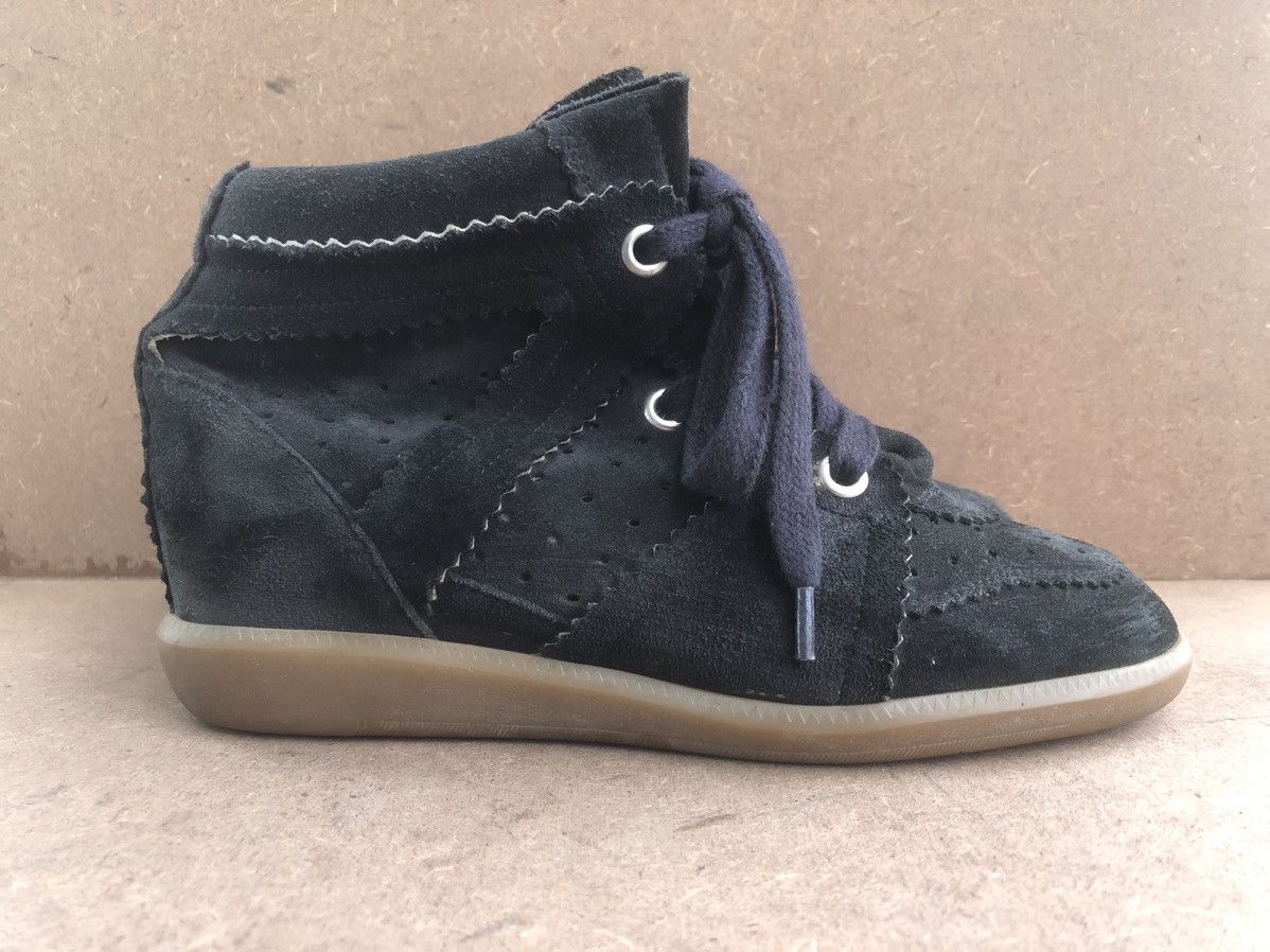 Isabel Marant Etoile Isabel Marant Etoile Black Suede Size 39 Size US 9 / IT 39 - 3 Thumbnail