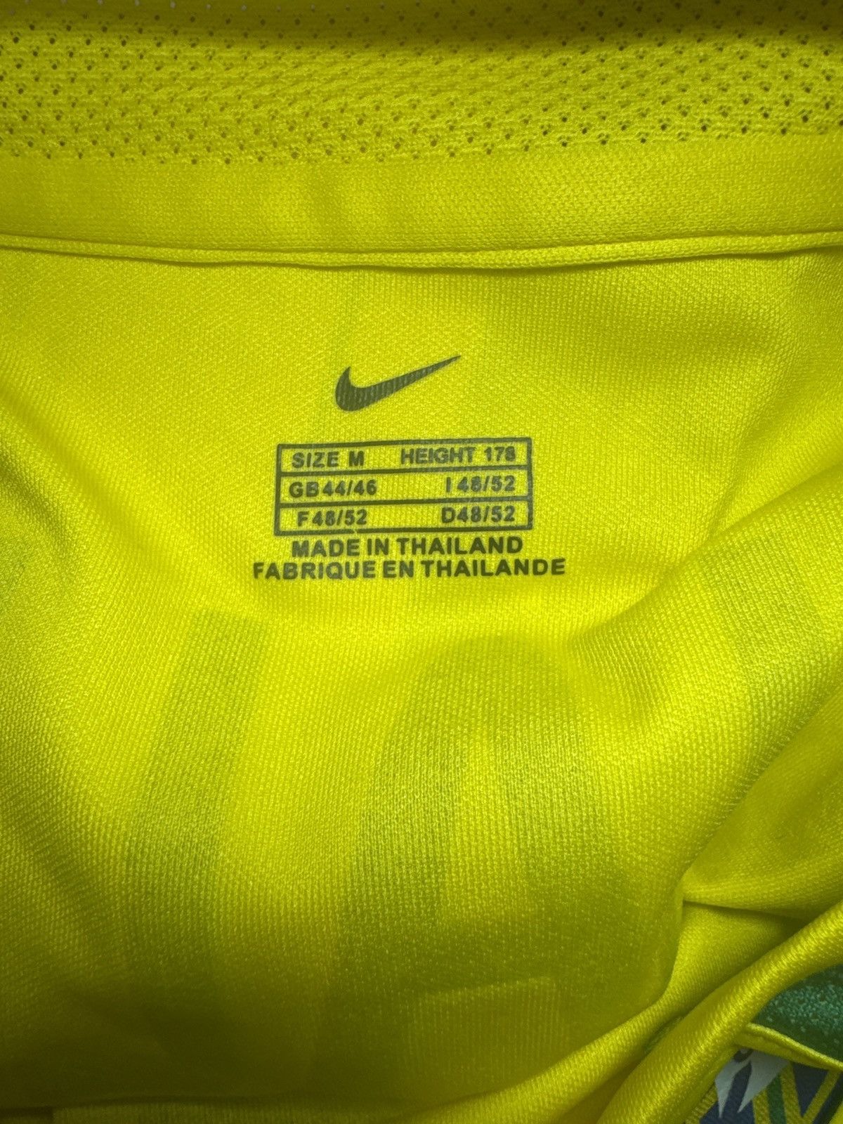 Nike R9 Brazil Shirt Size US M / EU 48-50 / 2 - 2 Thumbnail