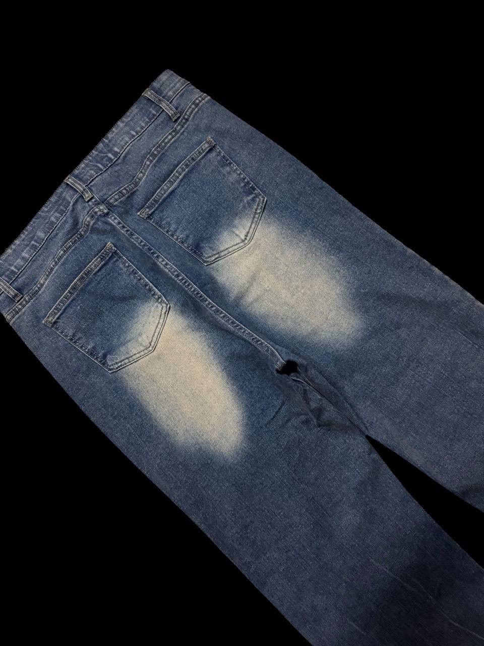 Other FLARE 90s Style Japanese Mudwash Punk Bootcut Denim Jeans Size US 30 / EU 46 - 15 Thumbnail