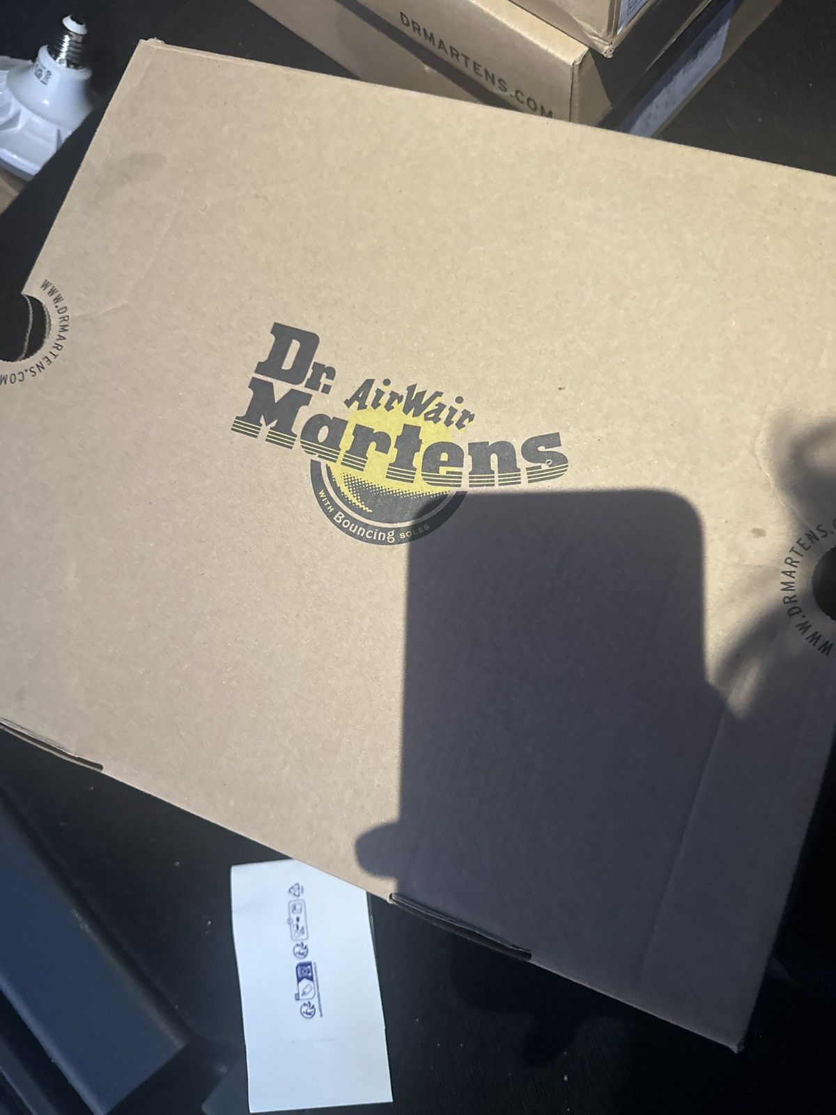Dr. Martens Dr. Martens Rikard 8-Eye Boots Black Polished Smooth (US 7 Size US 7 / EU 40 - 5 Thumbnail