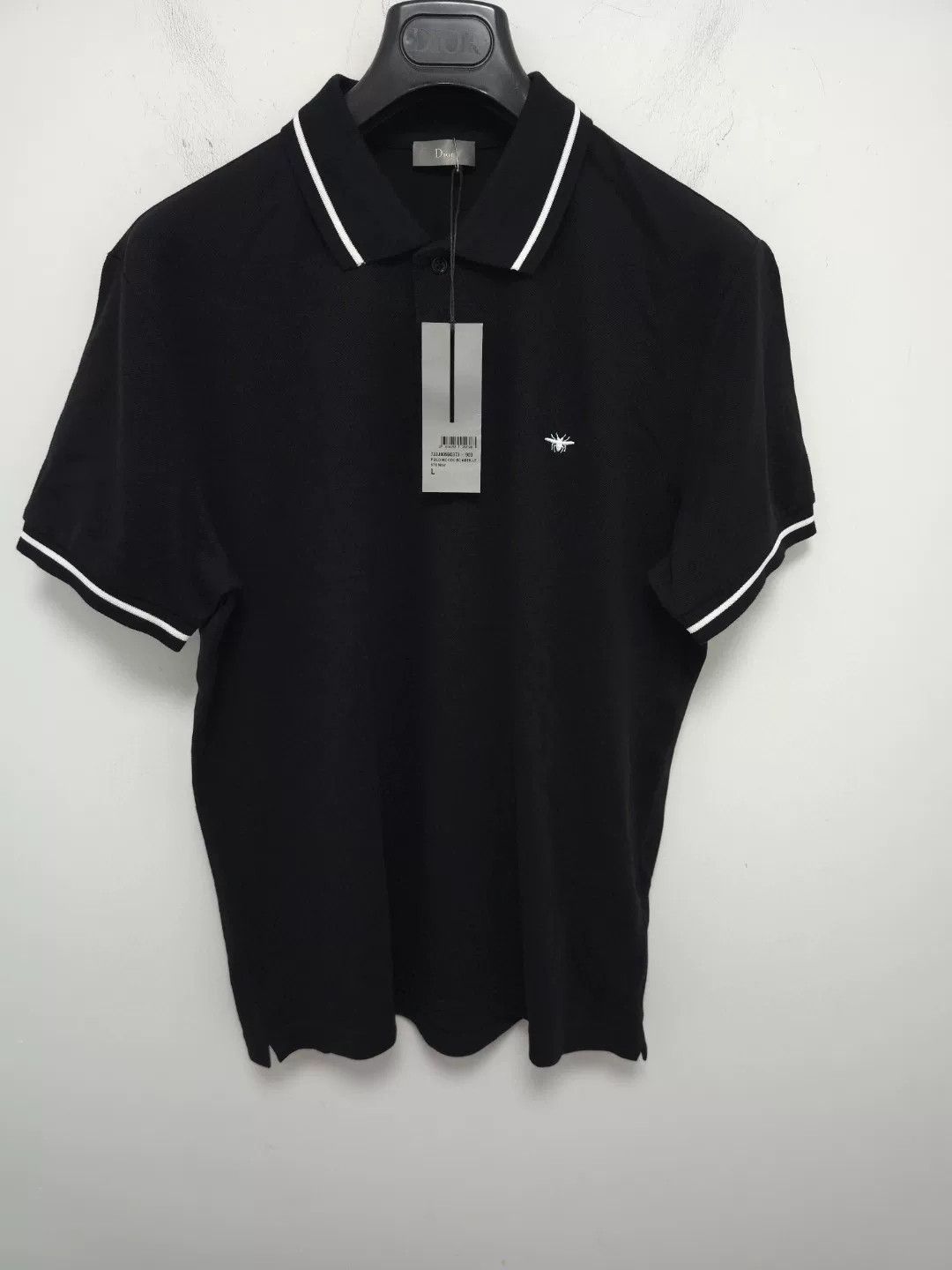 Dior × Hedi Slimane SS06 Dior Homme Union Jack Flag Striped Polo