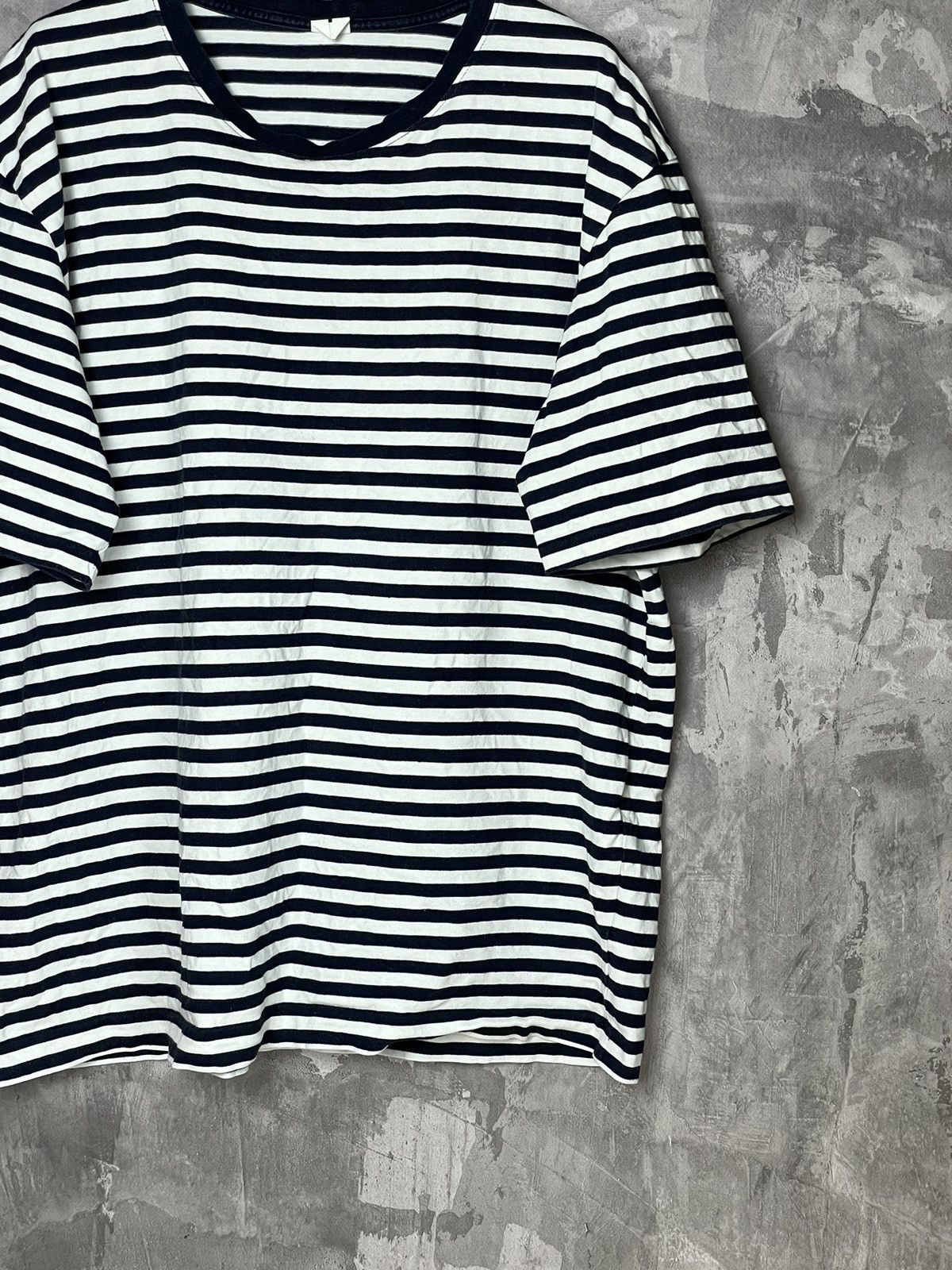 Arket × Hypebeast Arket Streetwear Black/White Striped cotton T-shirt Size US XL / EU 56 / 4 - 6 Thumbnail