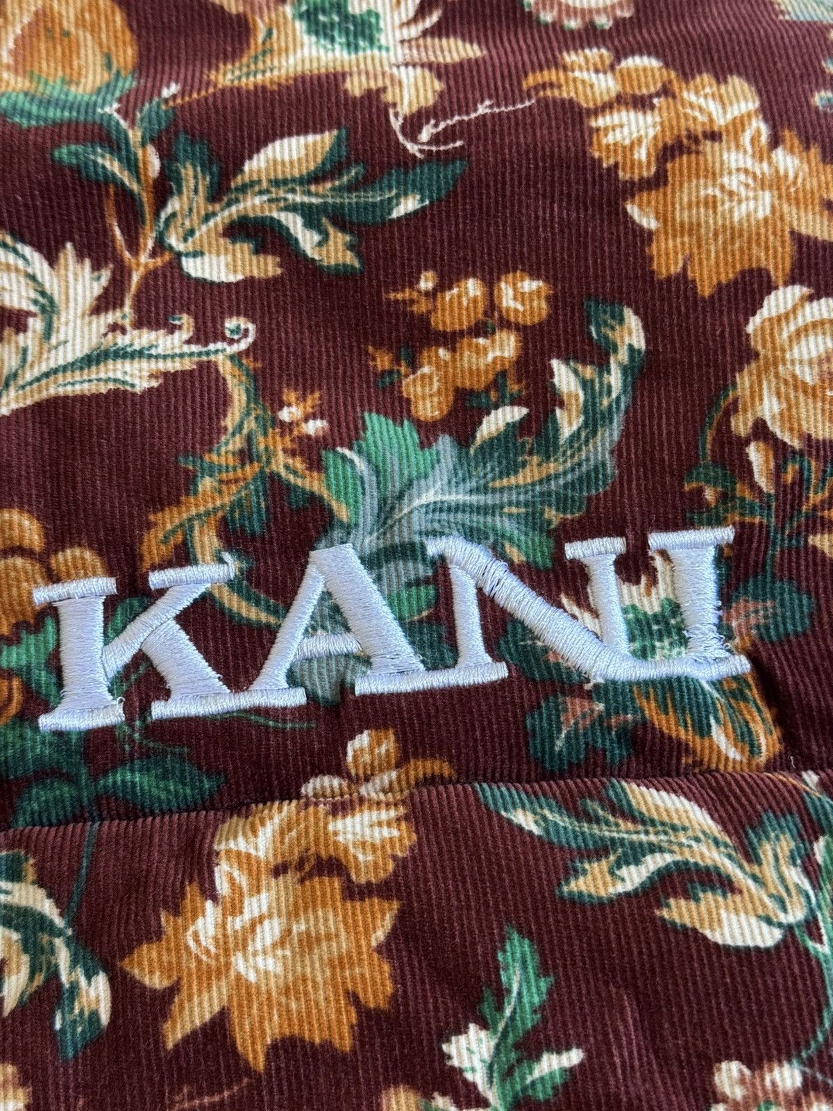 Karl Kani Karl Kani S flowers print velour velvet vest jacket corduroy Size US S / EU 44-46 / 1 - 5 Thumbnail