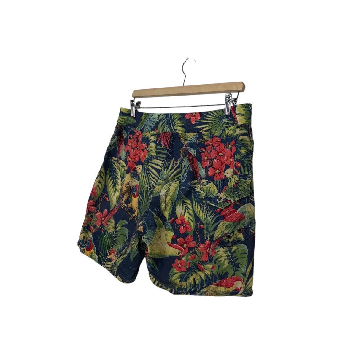 Polo Ralph Lauren 📌Vintage Short Pants Full Print Forest Polo Ralph Lauren Size US 32 / EU 48 - 12 Thumbnail