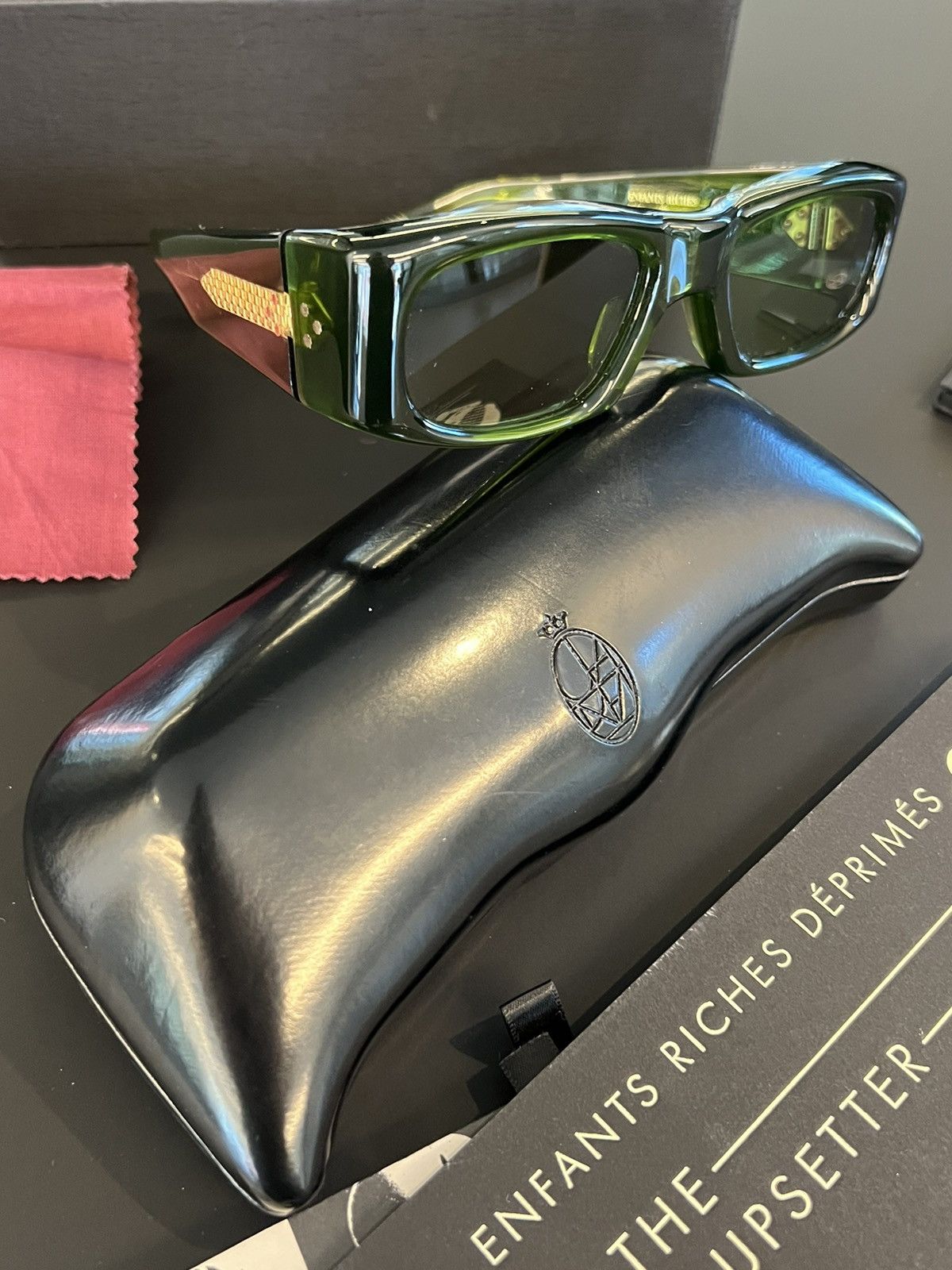 Enfants Riches Deprimes × Jacques Marie Mage Enfant Riches Deprimes The Upsetter Sunglasses Size ONE SIZE - 16 Thumbnail