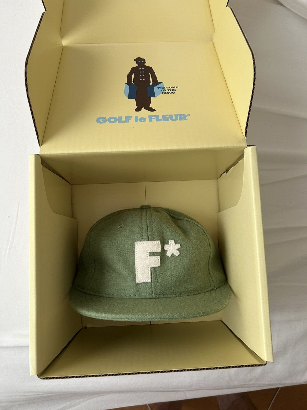 帽子 Striped F* Fitted HatBrownGolf Le fleur Striped F* Fitted Hat Brown – GOLF le FLEUR*