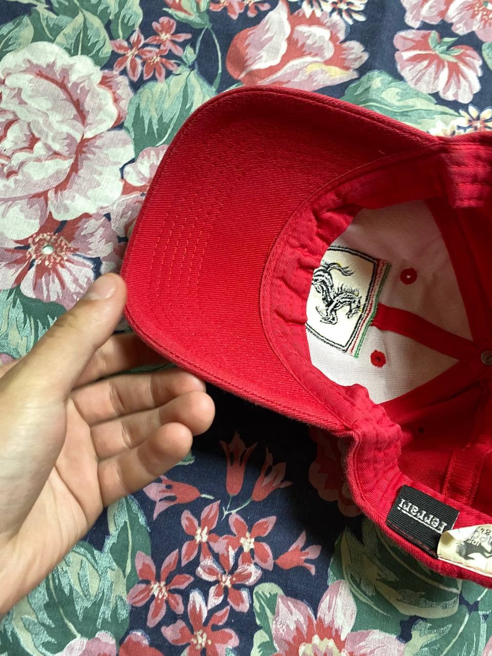 Ferrari Vintage Ferrari Racing Cap 1996s Y2K Size ONE SIZE - 8 Thumbnail