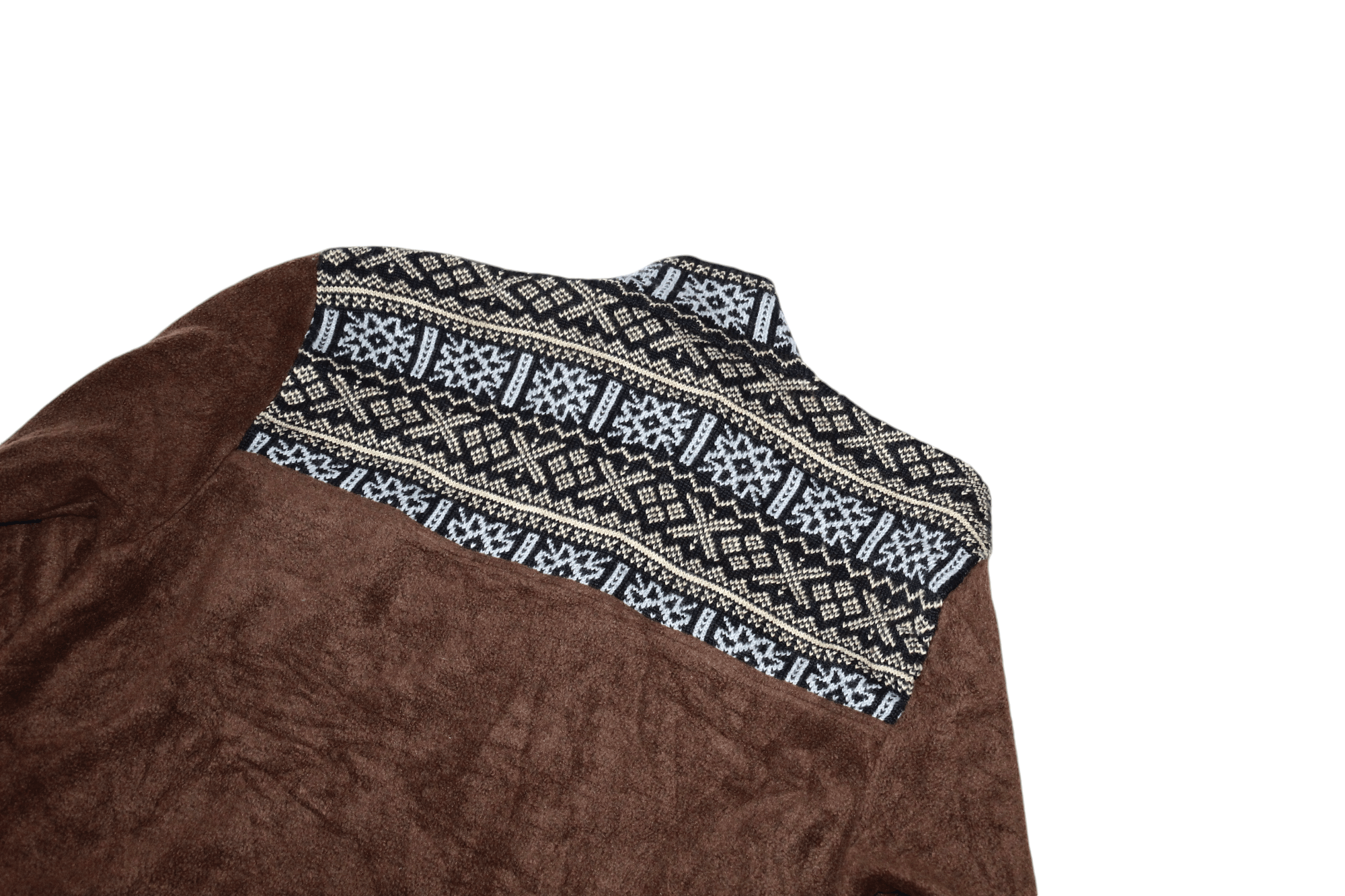 Japanese Brand VTG McGregor 1/3 zip navajo knitted trim pullover fleece Size US L / EU 52-54 / 3 - 9 Thumbnail