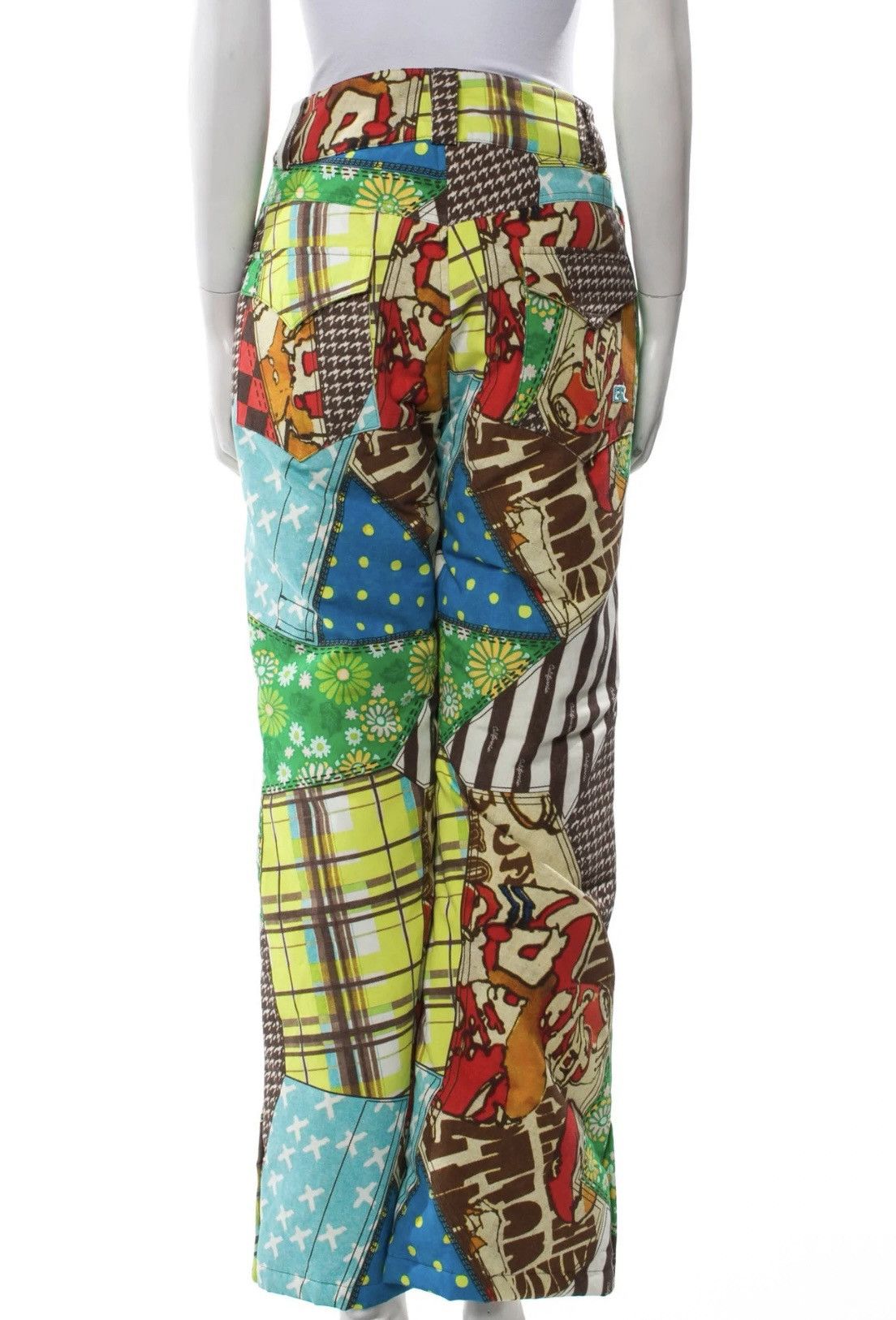 ERL ERL Multicolor Cowboy Patchwork Down Trousers Size US 32 / EU 48 - 3 Thumbnail
