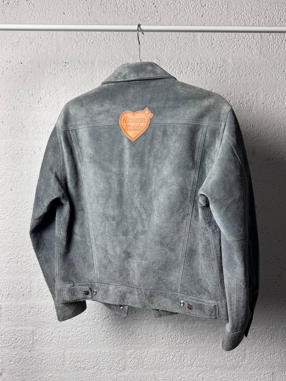 Human Made Human Made Rare Cow Leather Trucker Jacket Size US S / EU 44-46 / 1 - 7 Thumbnail