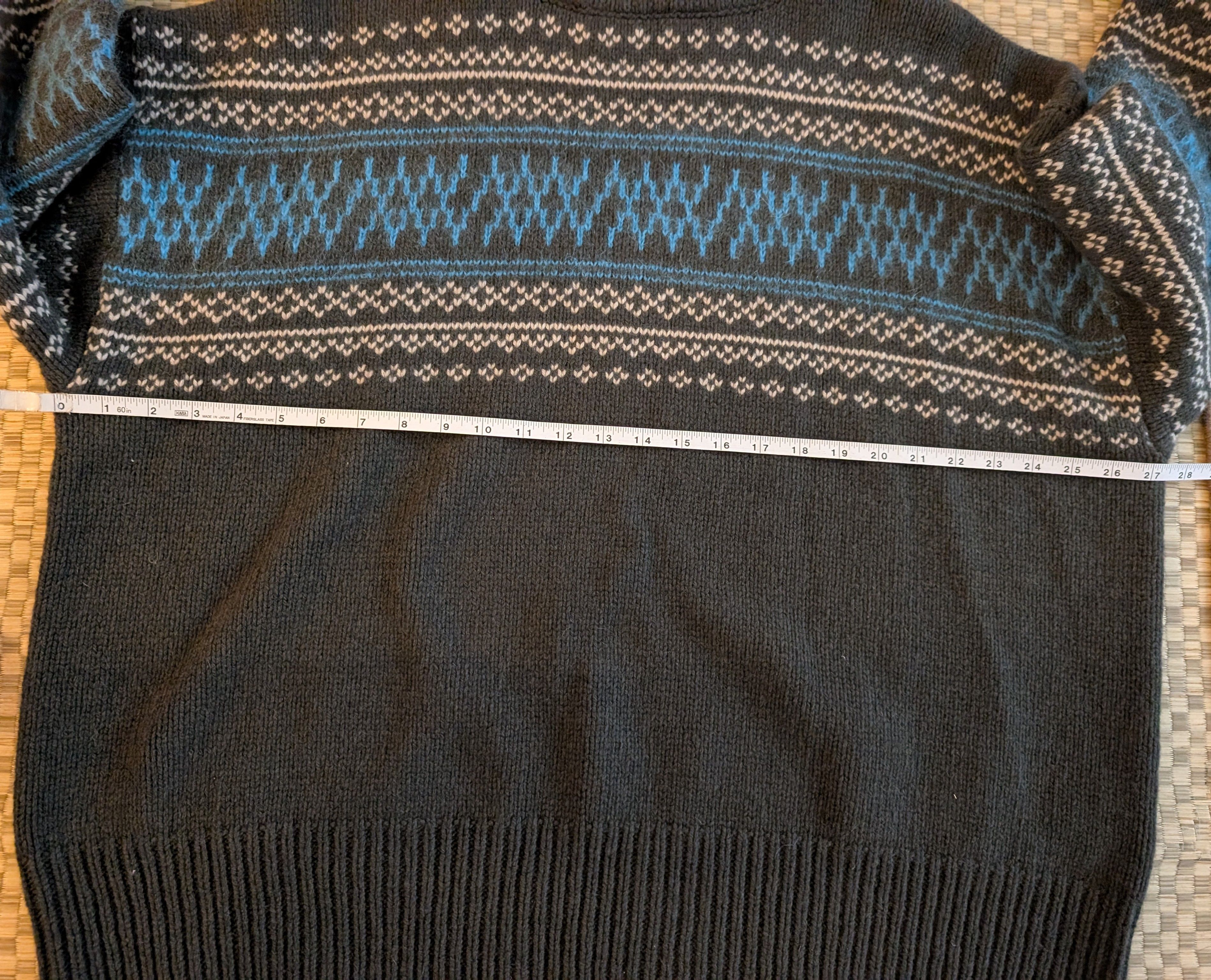 Designer We Norwegians Setesdal Oversized Fair Isle Sweater Size L / US 10 / IT 46 - 5 Thumbnail
