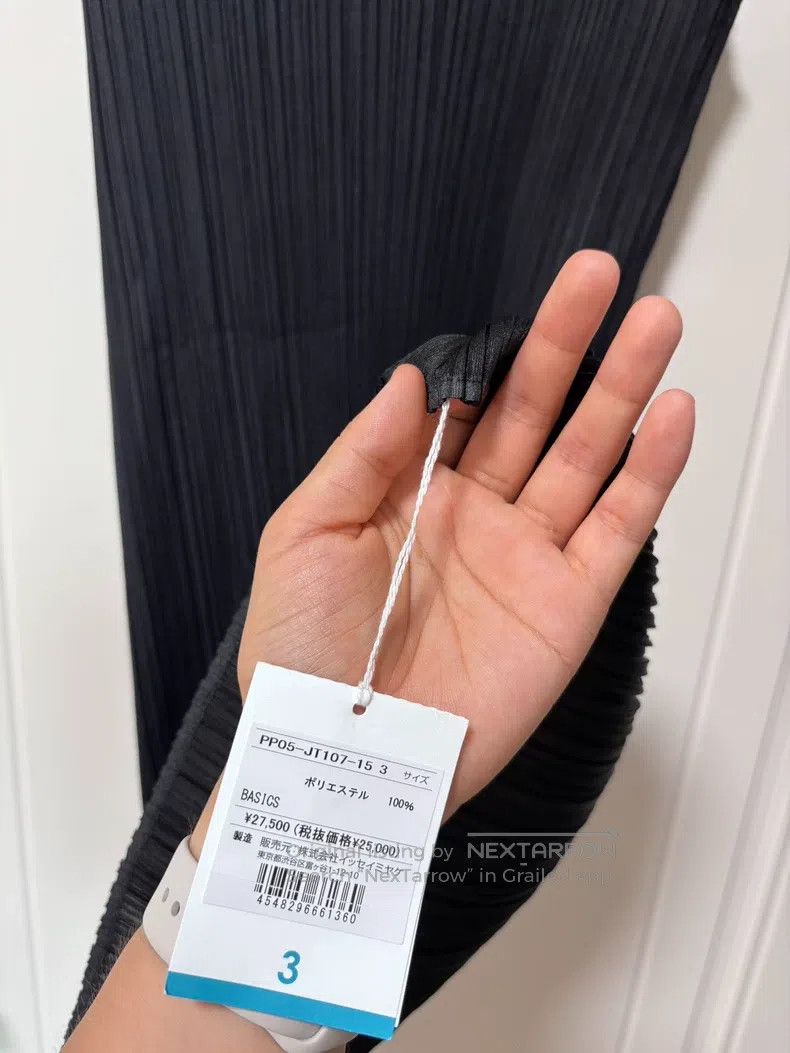 Issey Miyake Issey Miyake Black Pleated Sleeveless Midi Top Size L / US 10 / IT 46 - 2 Thumbnail