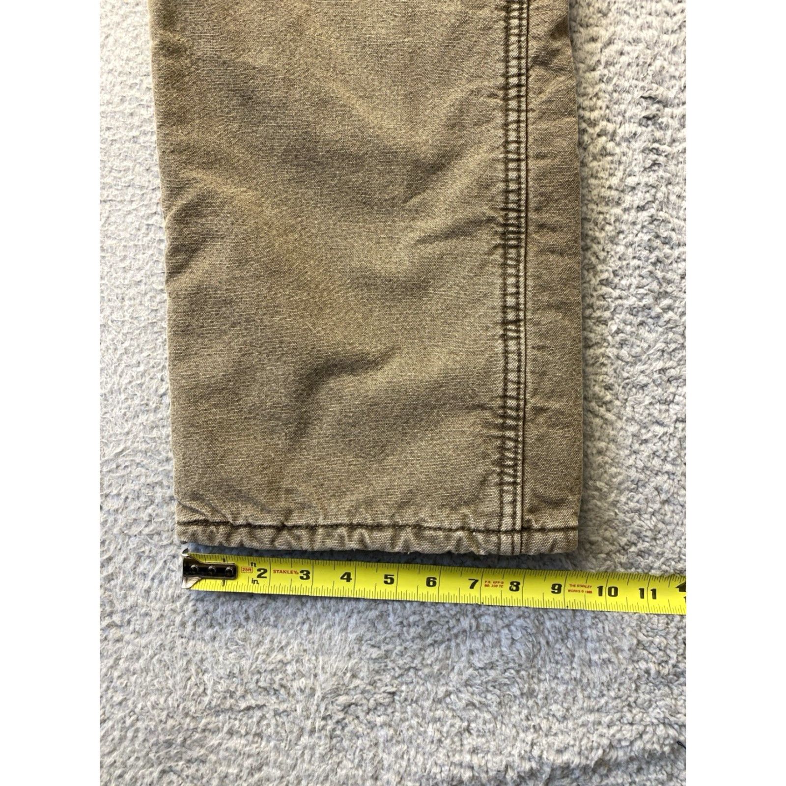 Wrangler VINTAGE Wrangler Rugged Wear Thermal Jeans Men 44x34 Brown Insulation (65 8) Size US 44 / EU 60 - 5 Thumbnail