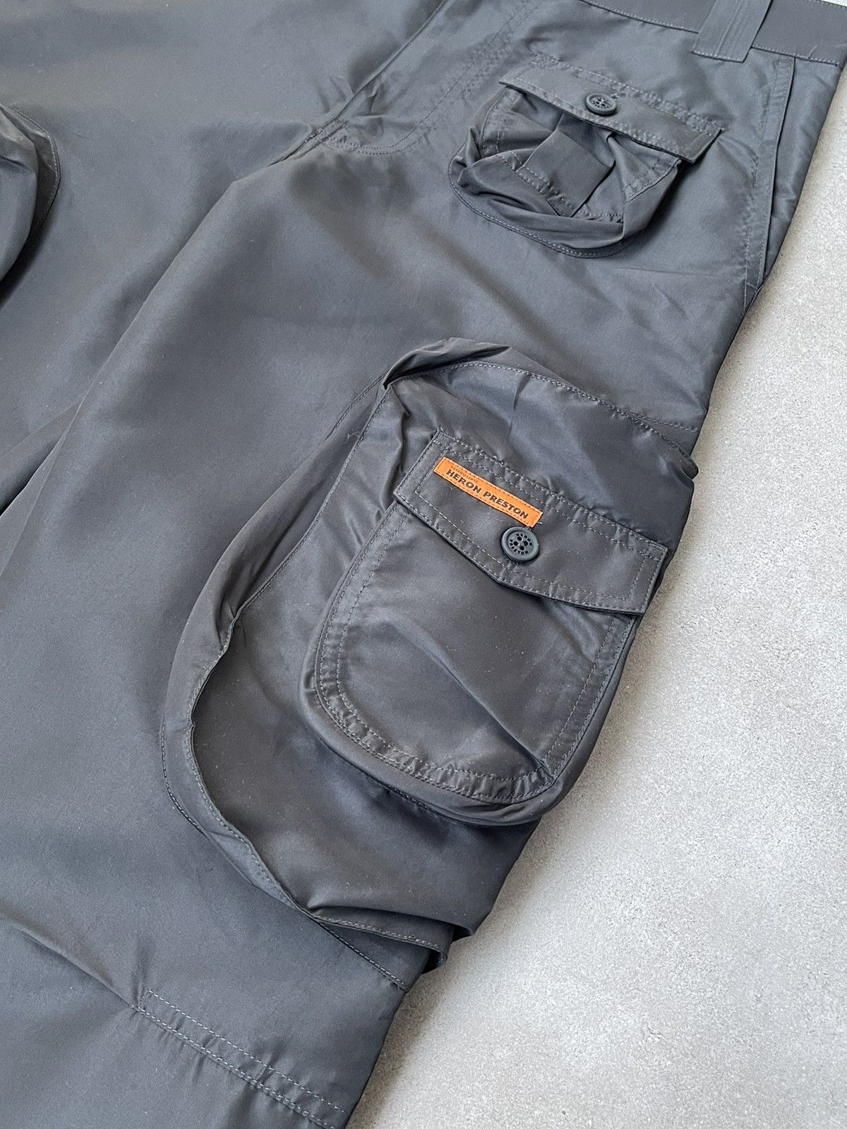 Heron Preston !DS! SS23 Heron Preston X-Ray Track Black Cargo Pants Size US 32 / EU 48 - 12 Thumbnail