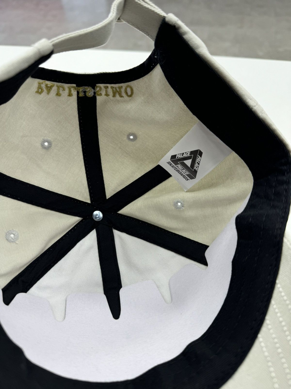 Palace Palace Italia 6-Panel Cap White Size ONE SIZE - 5 Thumbnail