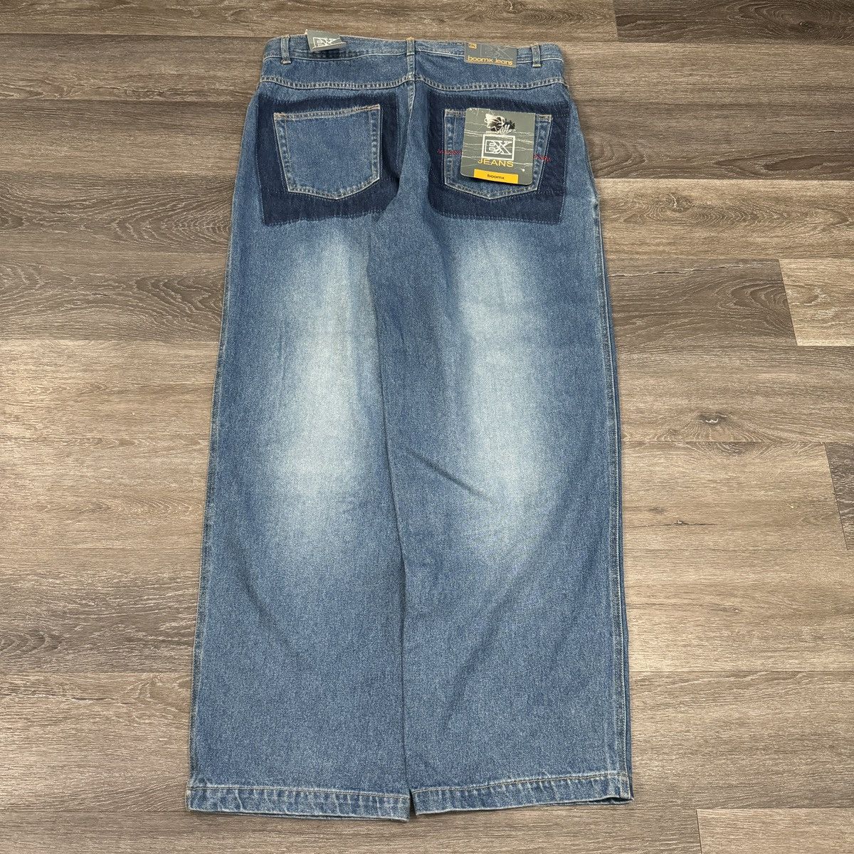 JNCO × Japanese Brand × Vintage Vintage Book X baggy wide leg archive style jeans Size US 38 / EU 54 - 2 Thumbnail
