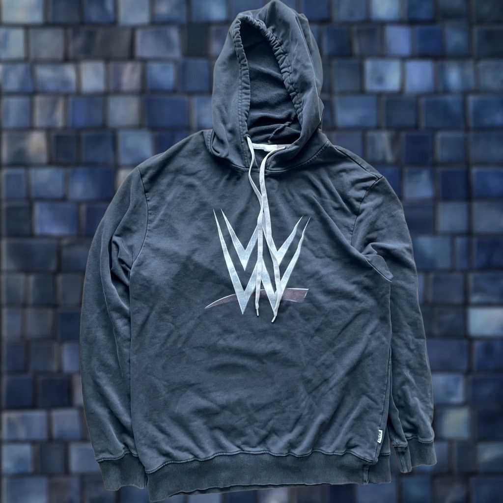 Logo 7 VINTAGE Hiclol Hoodie Mens Size M Black Graphic Print Hooded 90s 00s Wrestling Center Logo Size US M / EU 48-50 / 2 - 1 Thumbnail